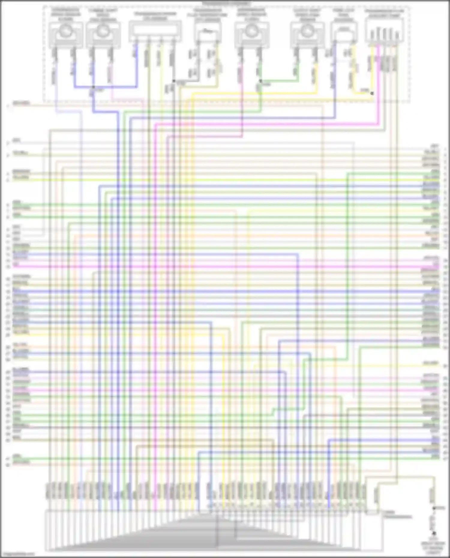 Expedition Ford IV facelift (2022-2024): Wiring diagram engine performance 3.5l turbo (5 of 12)