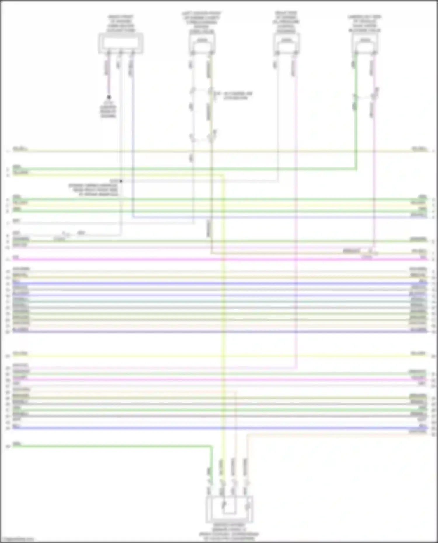 Expedition Ford IV facelift (2022-2024): Wiring diagram engine performance 3.5l turbo (7 of 12)