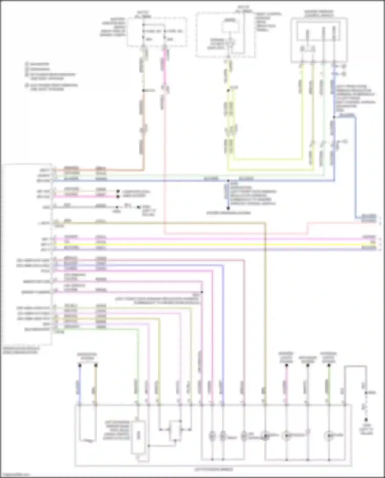 Expedition Ford IV facelift (2022-2024): Memory mirrors circuit (1 of 2)