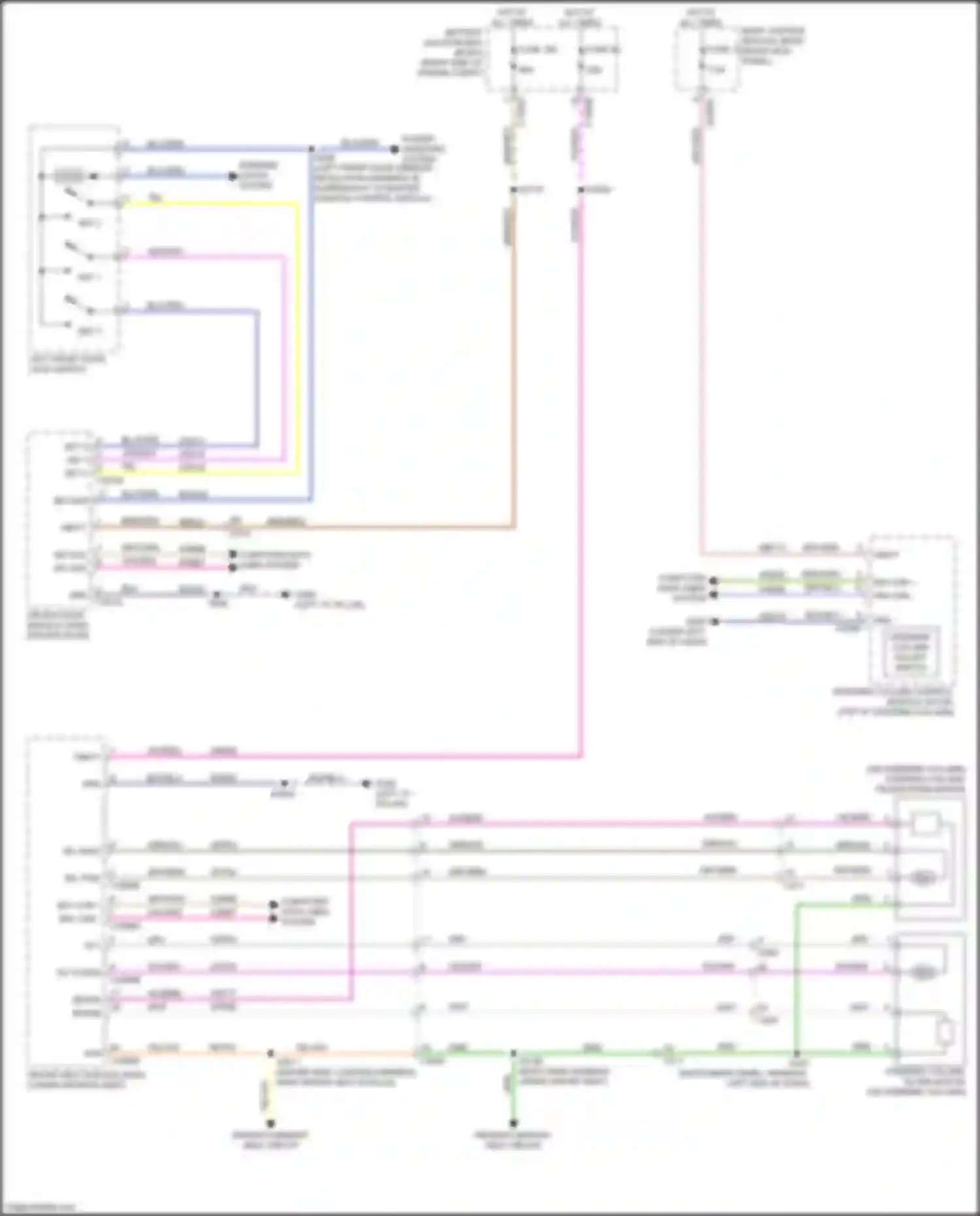 Expedition Ford IV facelift (2022-2024): Steering column memory circuit