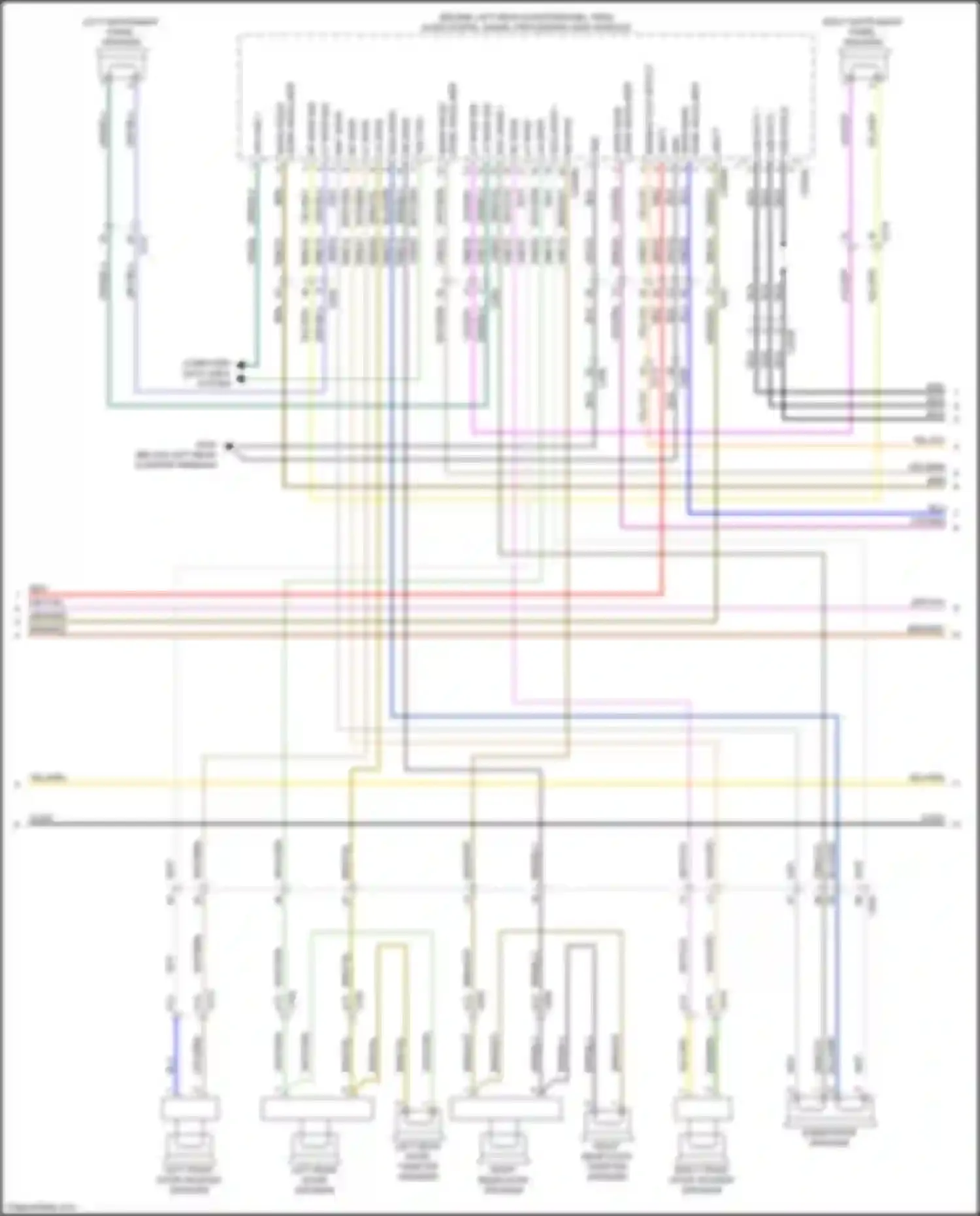 Expedition Ford IV facelift (2022-2024): Navigation circuit, 12 & 22 speakers (2 of 5)