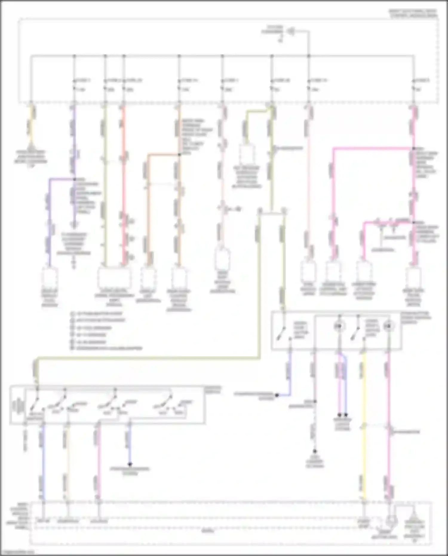 Expedition Ford IV facelift (2022-2024): Power distribution circuit (5 of 8)