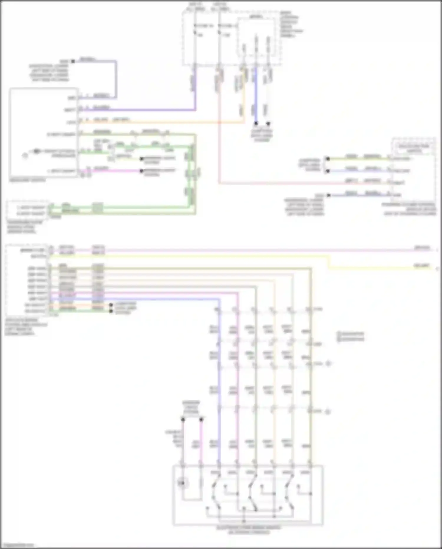 Expedition Ford IV facelift (2022-2024): Chime circuit (1 of 3)
