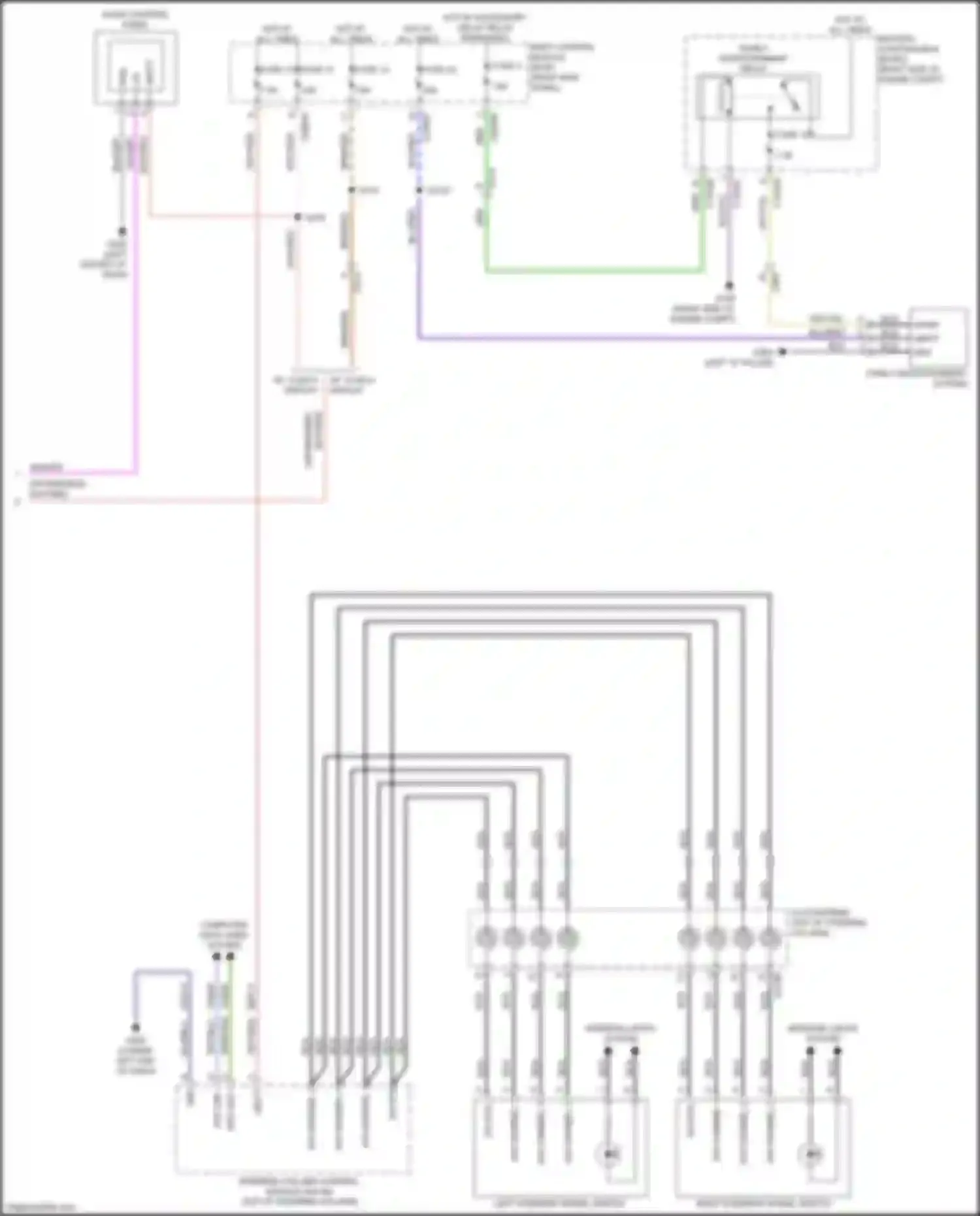 Wiring diagram a/d rtn for Ford Expedition IV facelift (2022-2024) (1 of 4)