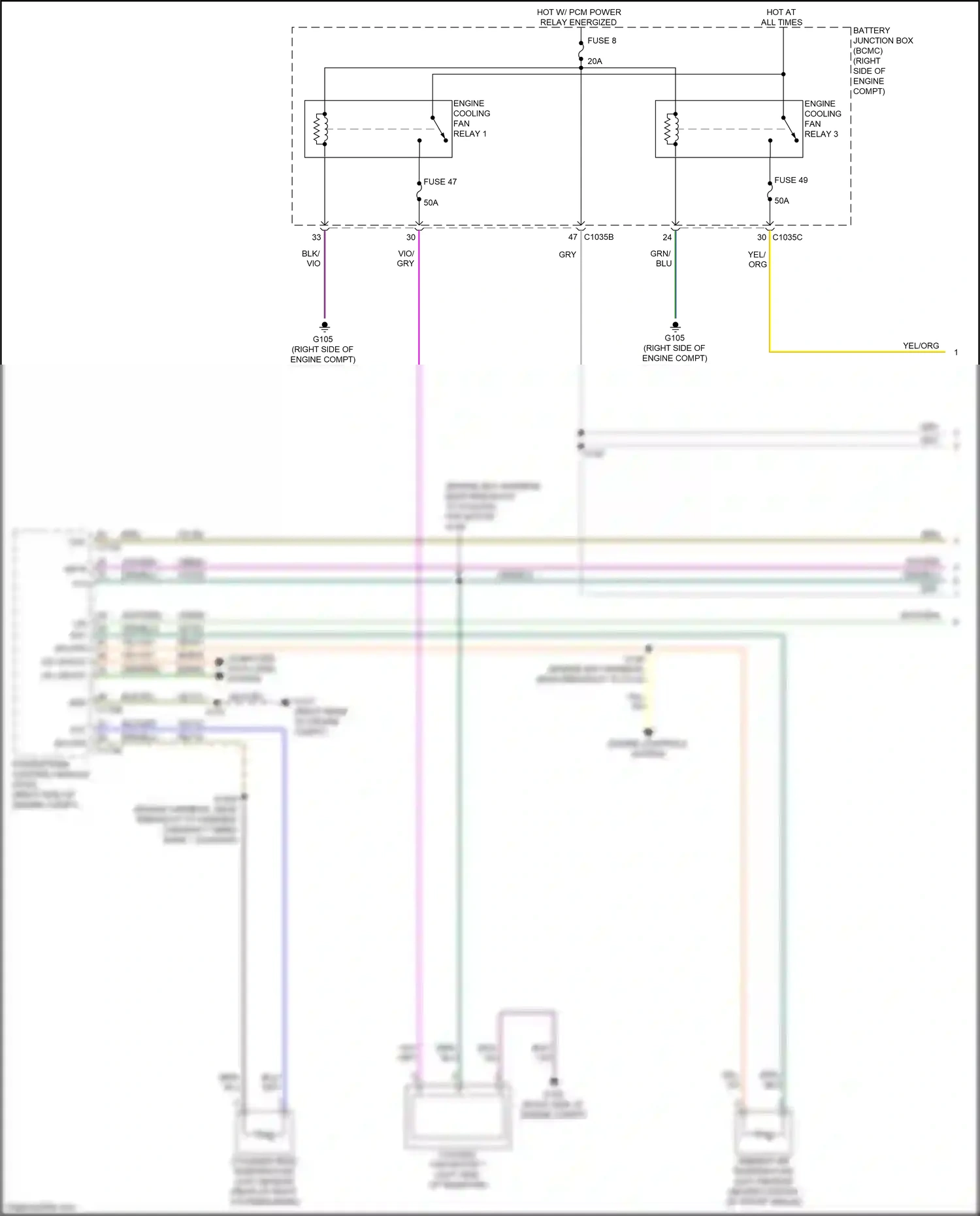 Ford Expedition IV facelift (2022-2024) computer data lines system wiring diagram  (84 of 111)