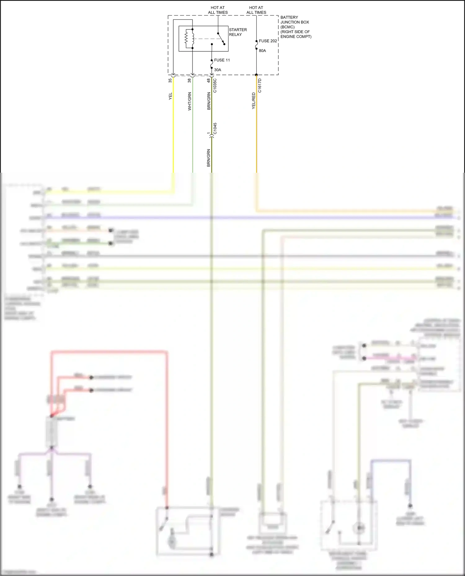 Ford Expedition IV facelift (2022-2024) computer data lines system wiring diagram  (7 of 111)