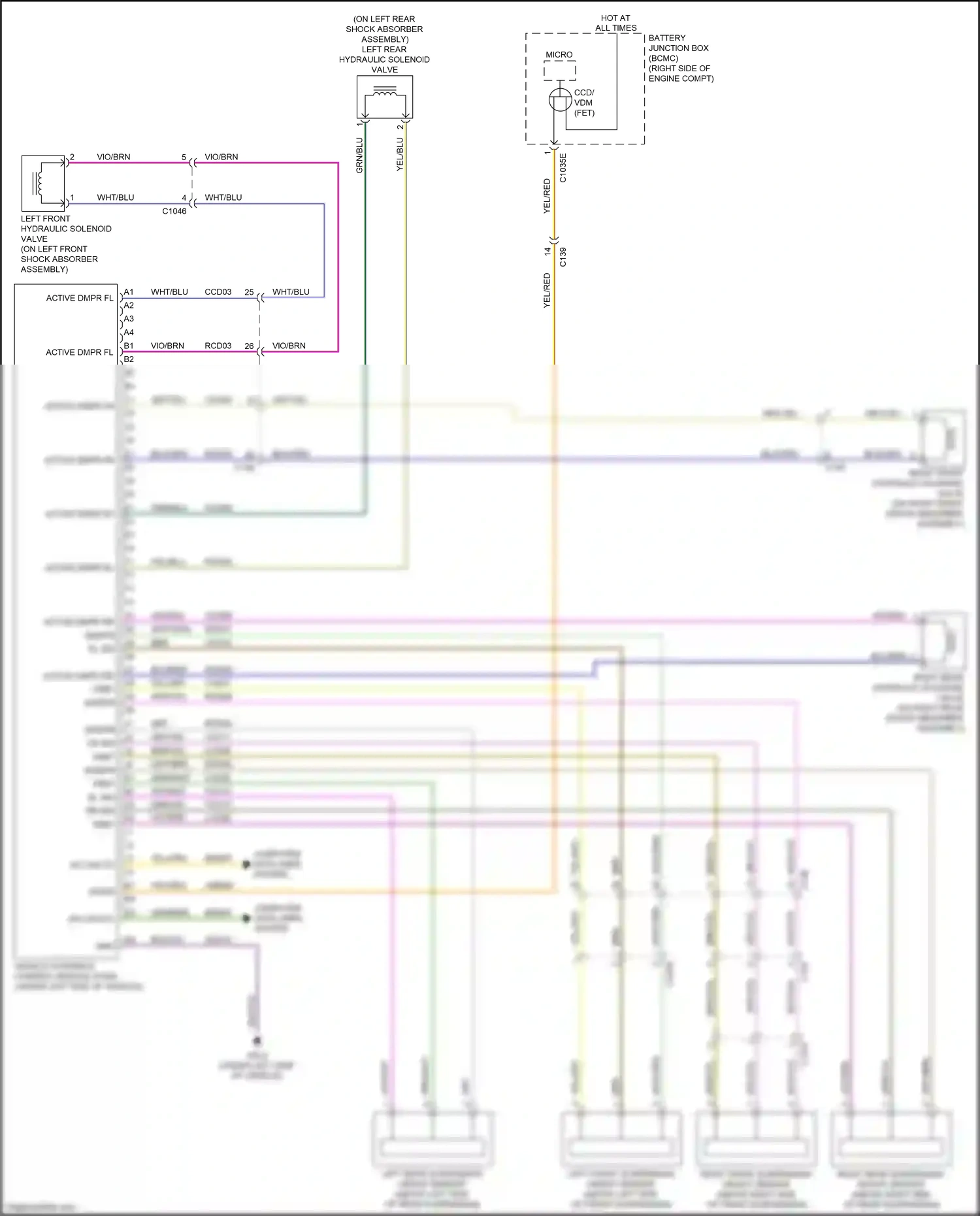 Ford Expedition IV facelift (2022-2024) computer data lines system wiring diagram  (95 of 111)