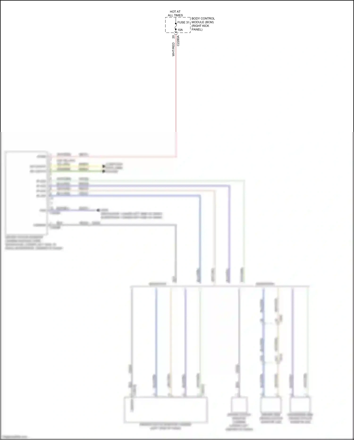 Ford Expedition IV facelift (2022-2024) computer data lines system wiring diagram  (62 of 111)