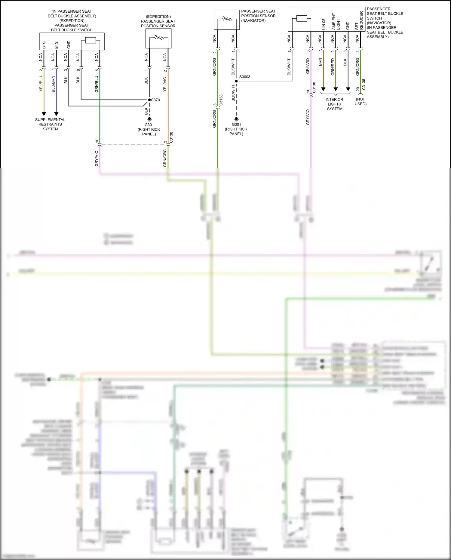 Ford Expedition IV facelift (2022-2024) computer data lines system wiring diagram  (82 of 111)