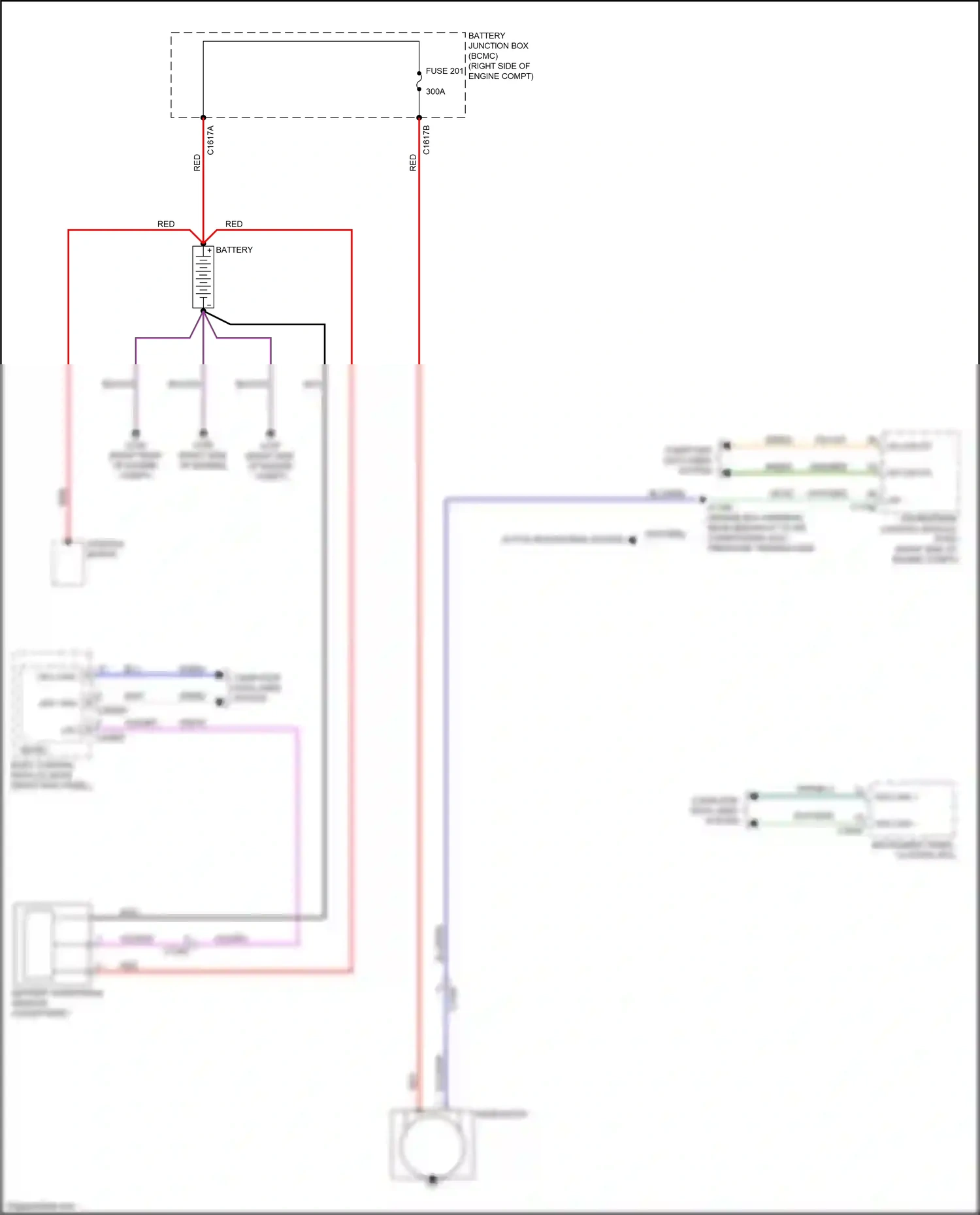 Ford Expedition IV facelift (2022-2024) computer data lines system wiring diagram  (1 of 111)