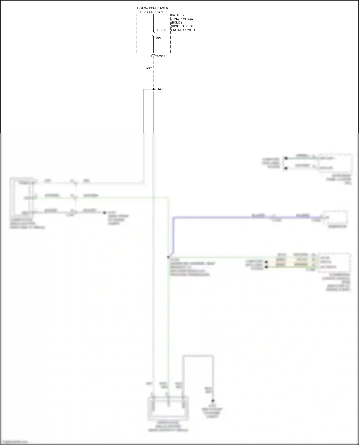 Ford Expedition IV facelift (2022-2024) computer data lines system wiring diagram  (31 of 111)