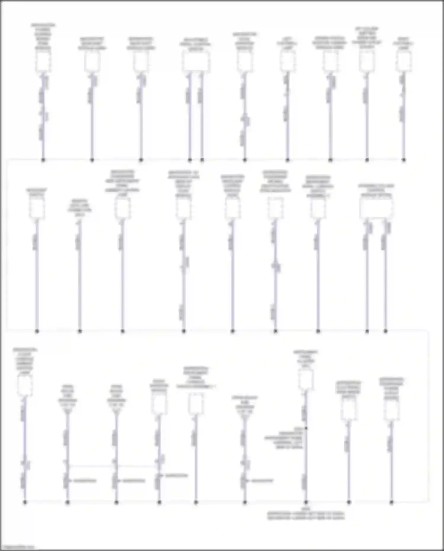 Wiring diagram floor console ambient lighting lamp for Ford Expedition IV facelift (2022-2024) (2 of 2)