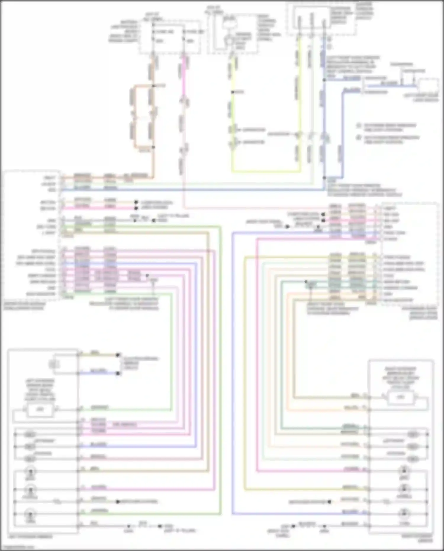 Wiring diagram defogger system for Ford Expedition IV facelift (2022-2024)