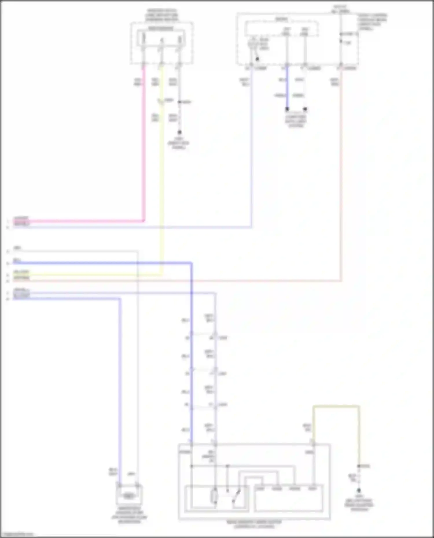 Wiring diagram rain sensor for Ford Expedition IV facelift (2022-2024)