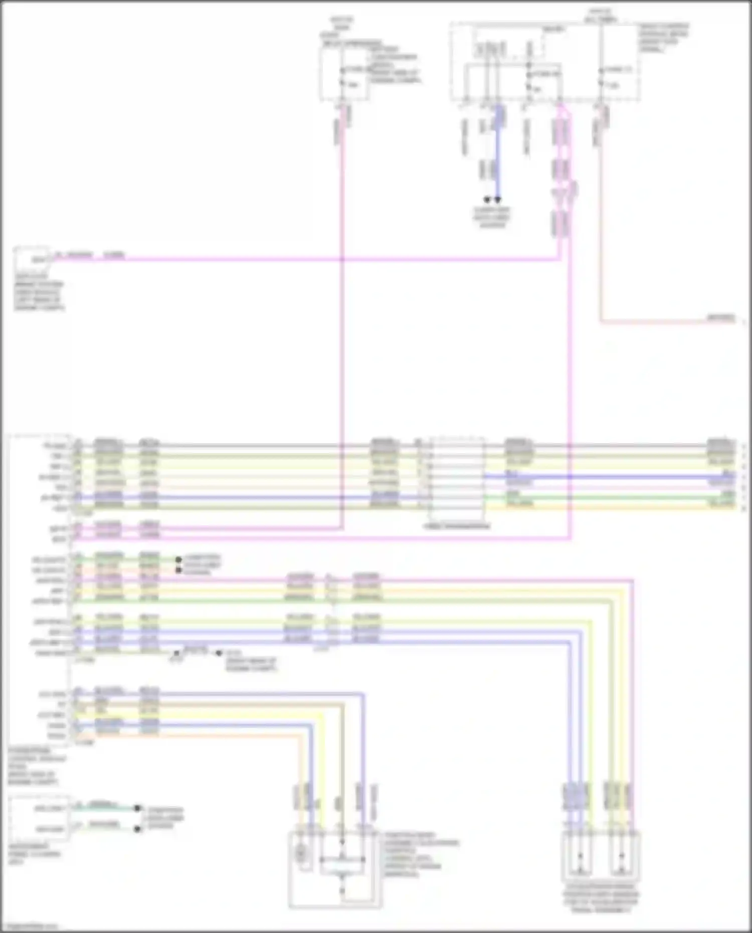 Wiring diagram tacm+ for Ford Expedition IV facelift (2022-2024)