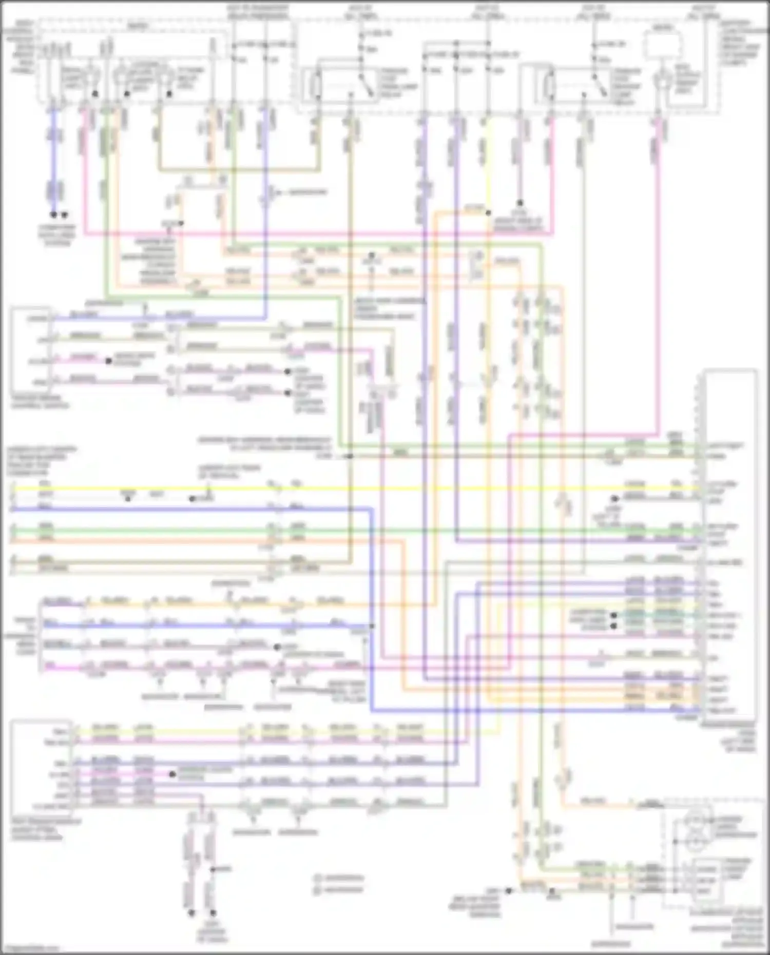 Wiring diagram fuse 22 for Ford Expedition IV facelift (2022-2024)