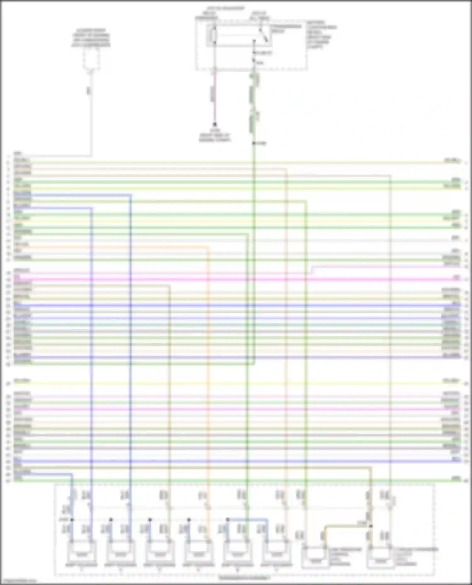 Wiring diagram shift solenoid b for Ford Expedition IV facelift (2022-2024)