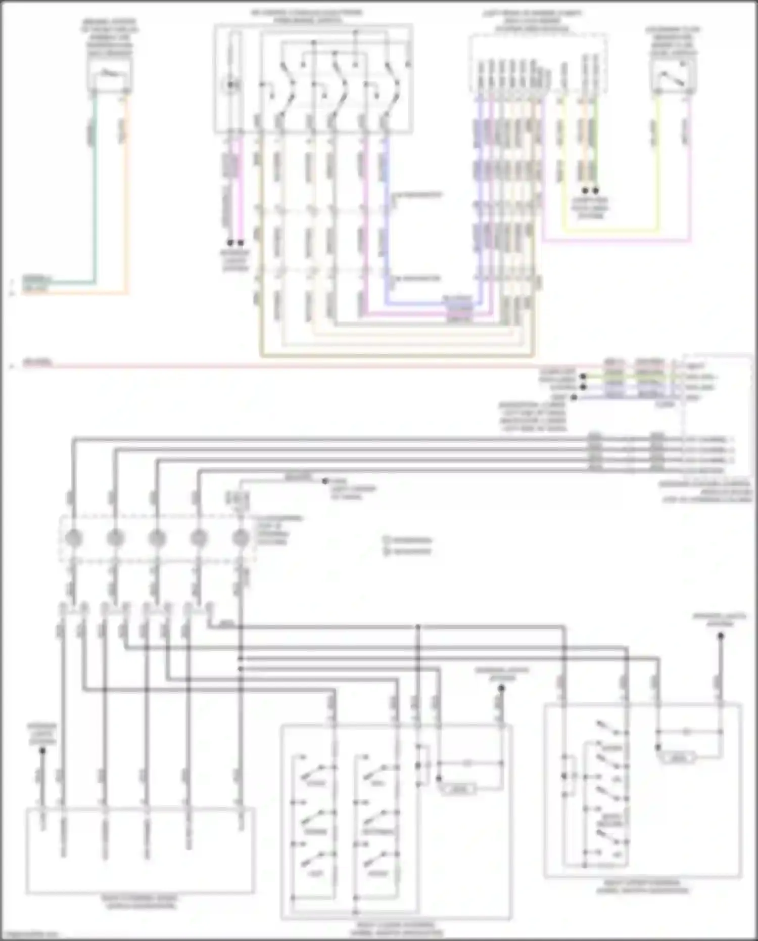Wiring diagram back/ return for Ford Expedition IV facelift (2022-2024)