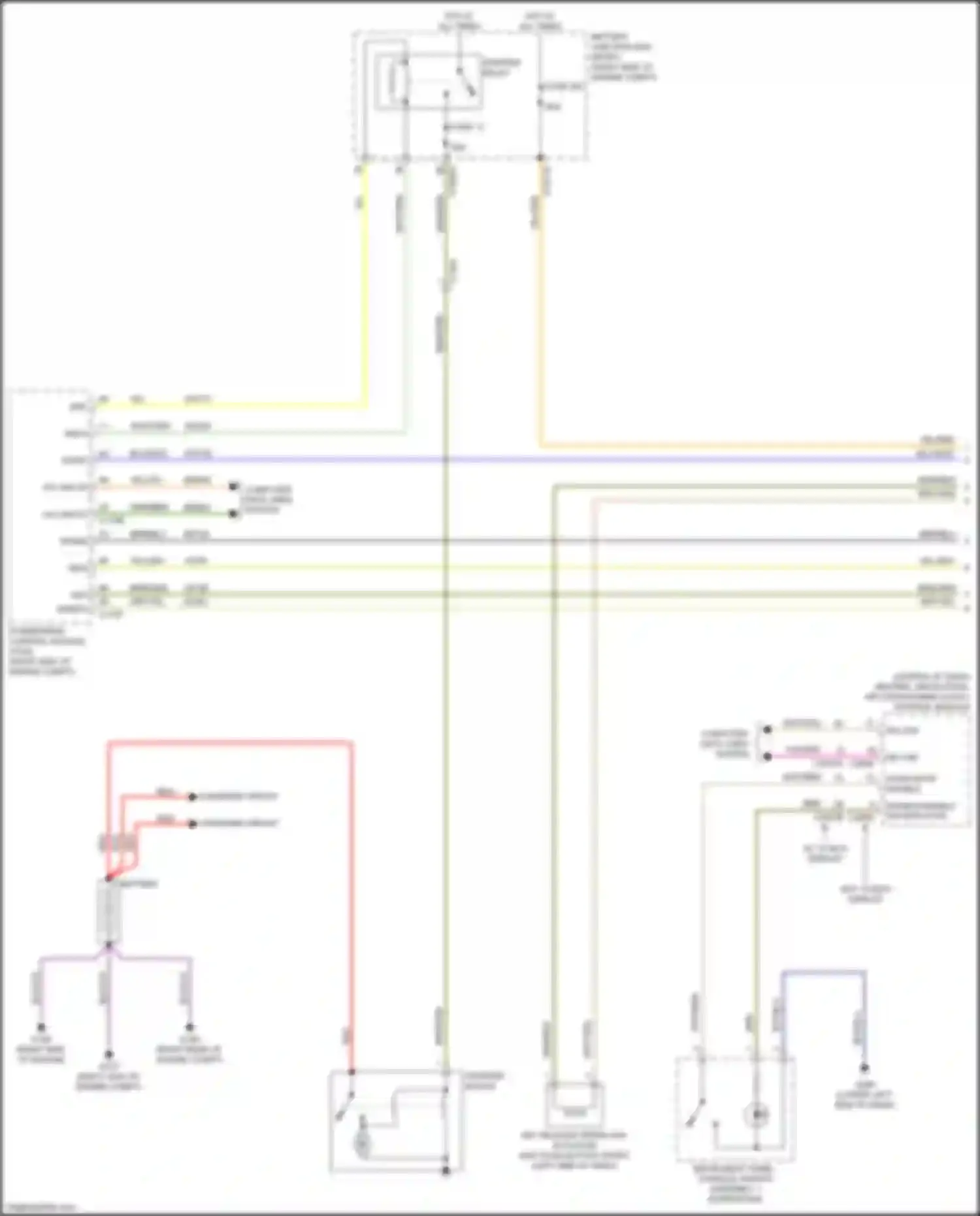 Wiring diagram key release interlock actuator for Ford Expedition IV facelift (2022-2024) (3 of 3)