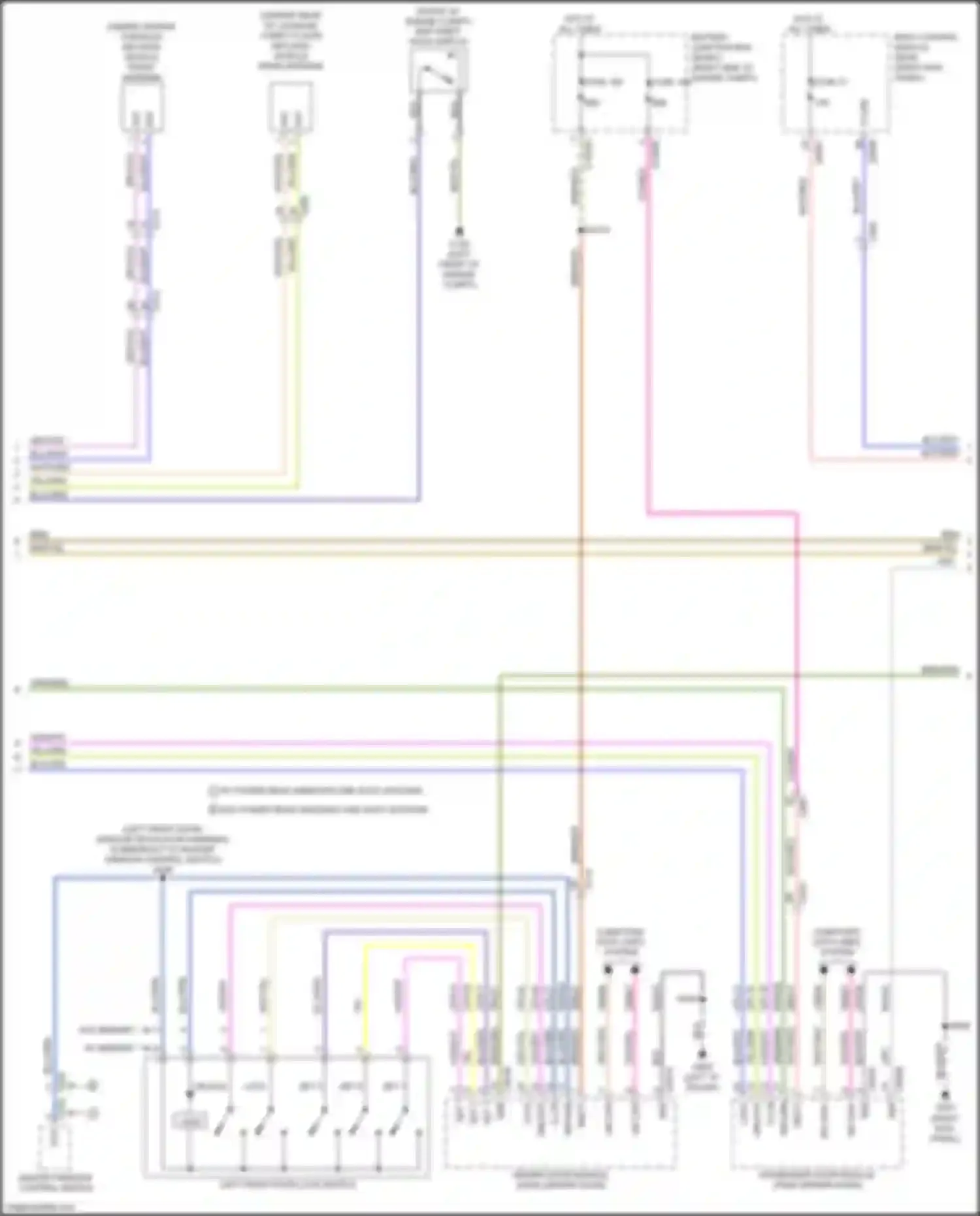 Wiring diagram keyless vehicle front antenna for Ford Expedition IV facelift (2022-2024) (1 of 2)