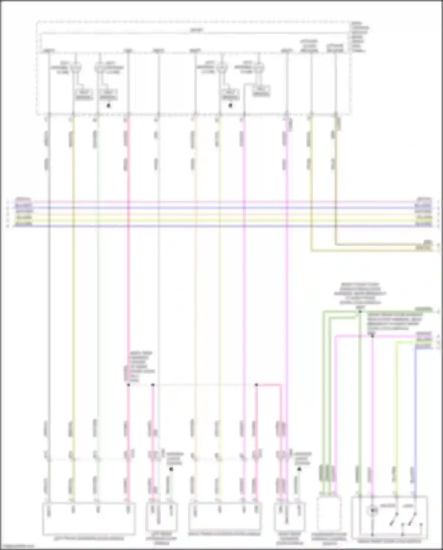 Wiring diagram half bridge for Ford Expedition IV facelift (2022-2024)