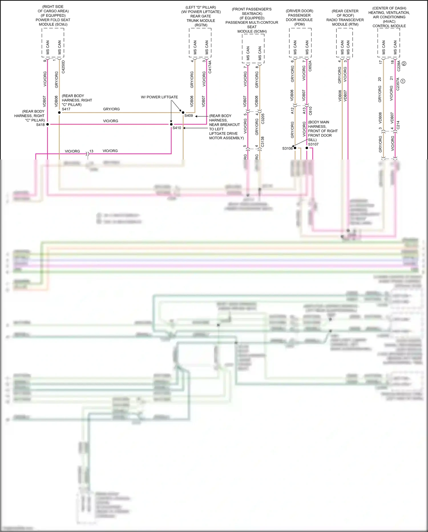 Ford Expedition IV facelift (2022-2024) ms can + wiring diagram  (3 of 36)