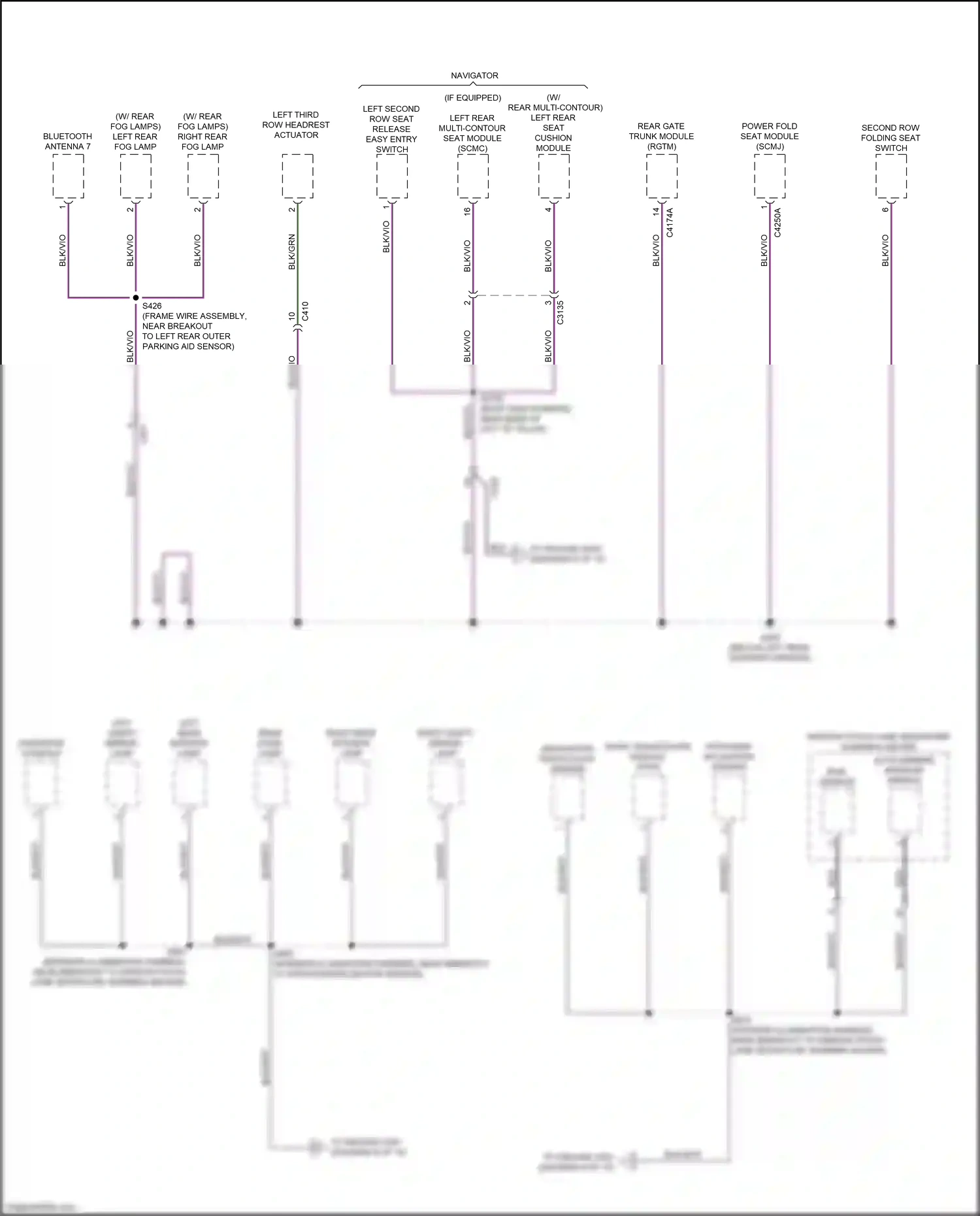 Ford Expedition IV facelift (2022-2024) particulate sensor wiring diagram  (1 of 2)