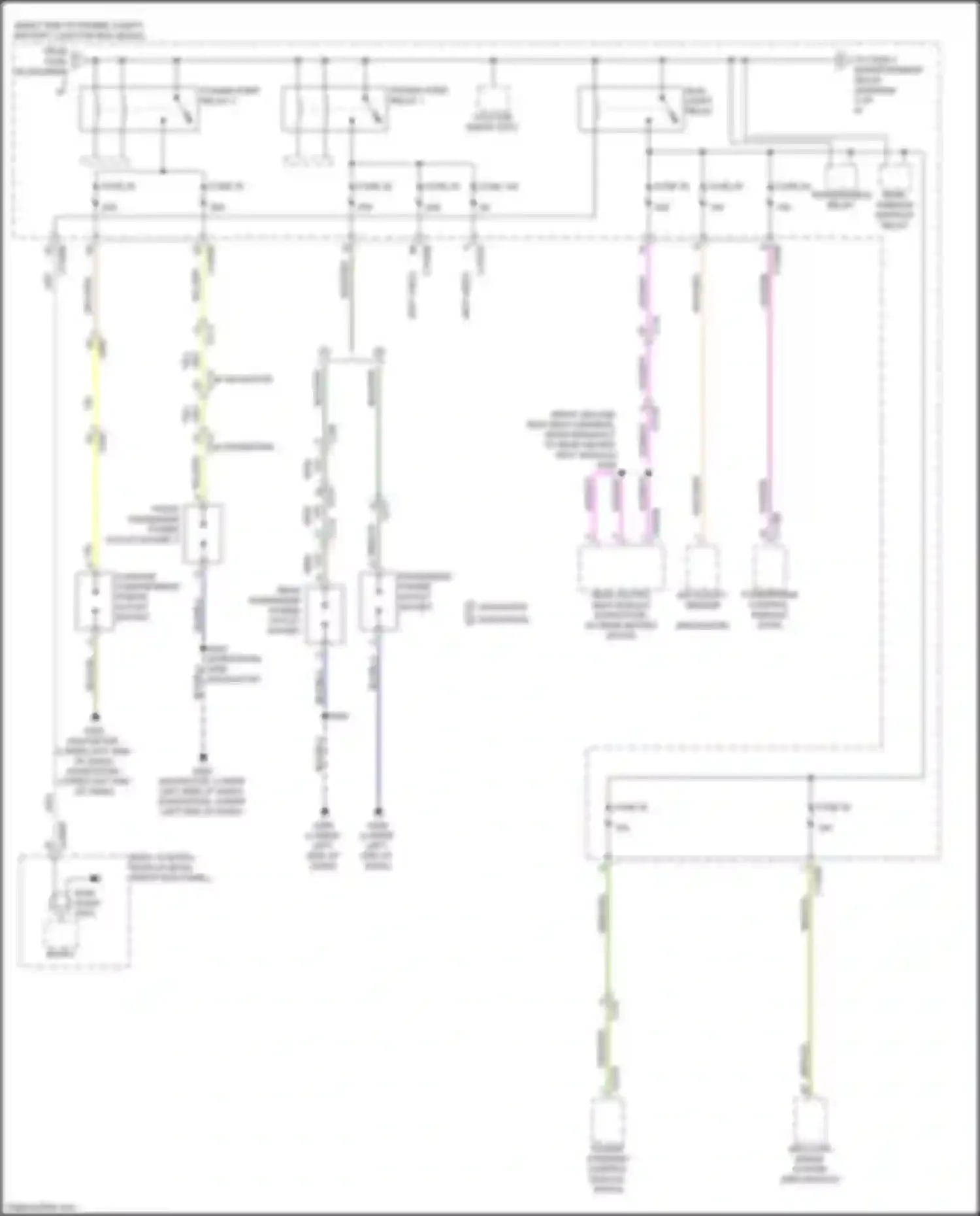 Wiring diagram power point relay 3 for Ford Expedition IV facelift (2022-2024)