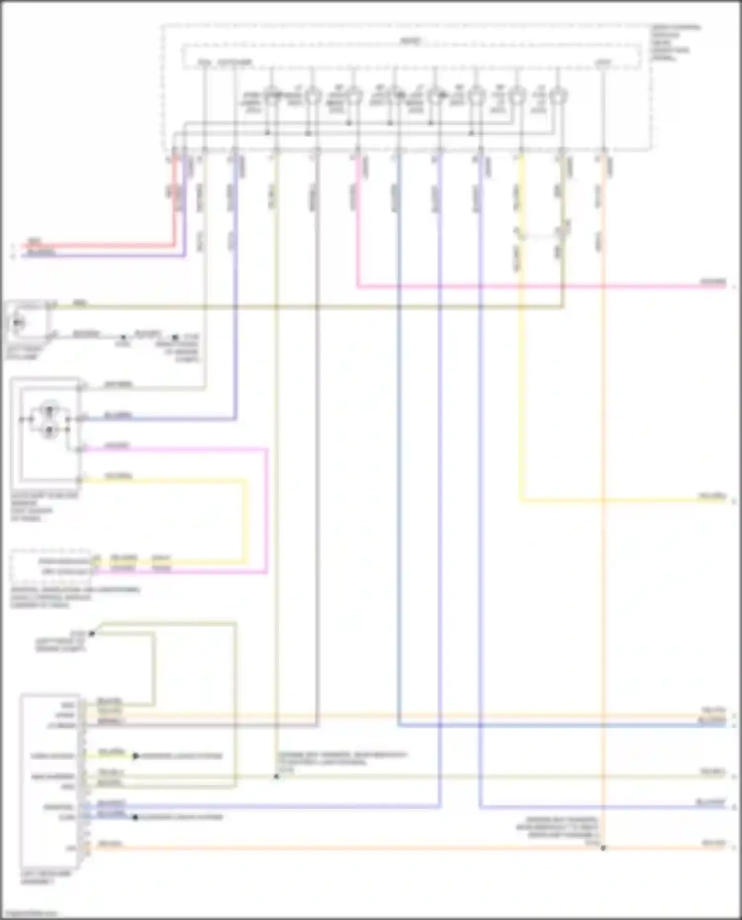 Wiring diagram side marker for Ford Expedition IV facelift (2022-2024) (2 of 3)