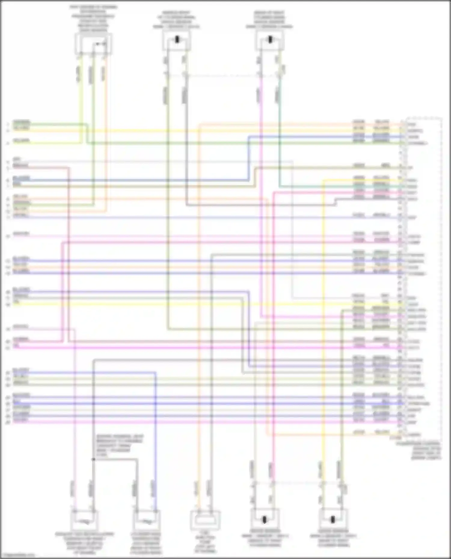 Wiring diagram tacm+ for Ford Expedition IV facelift (2022-2024)