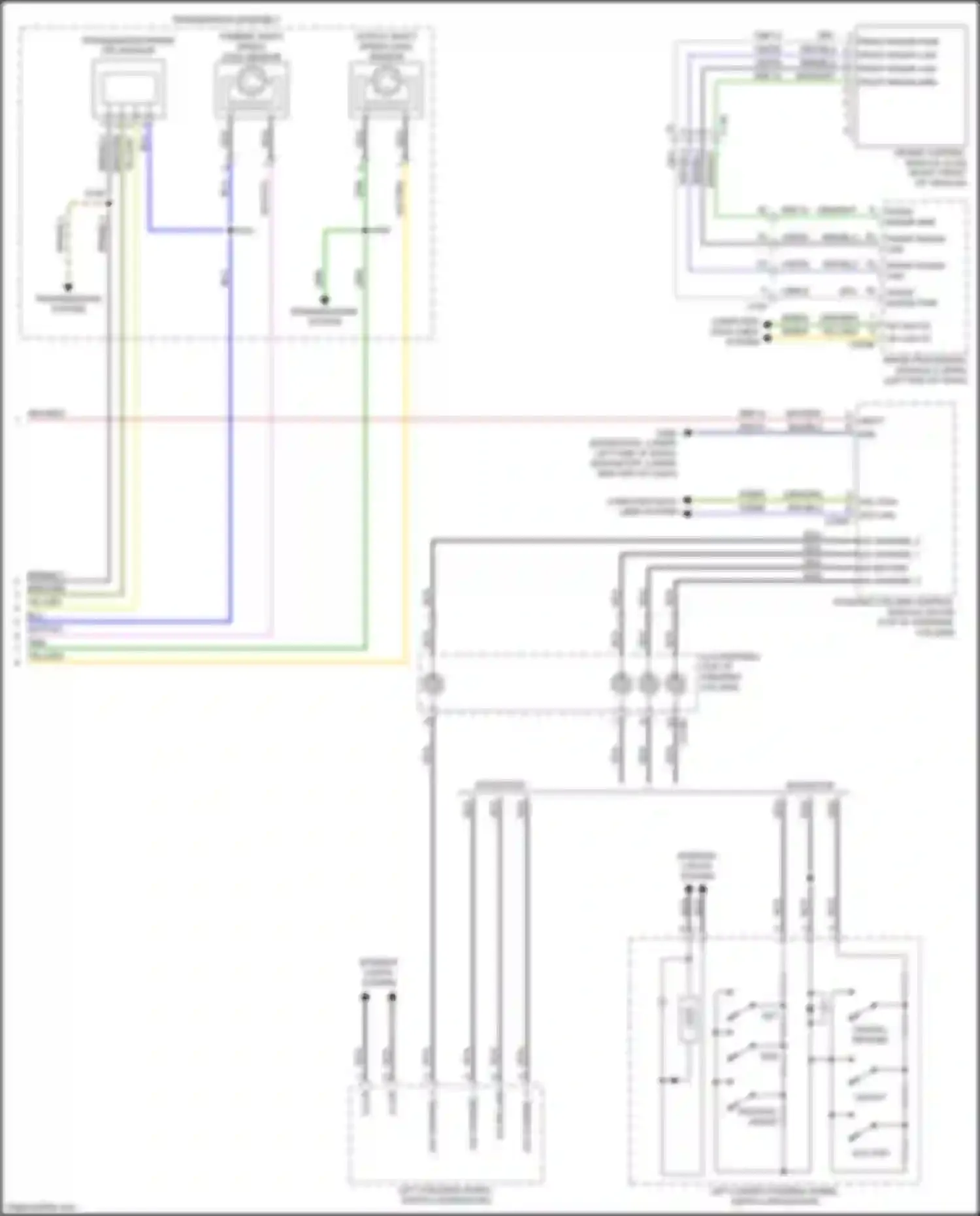 Wiring diagram transmissions system for Ford Expedition IV facelift (2022-2024)