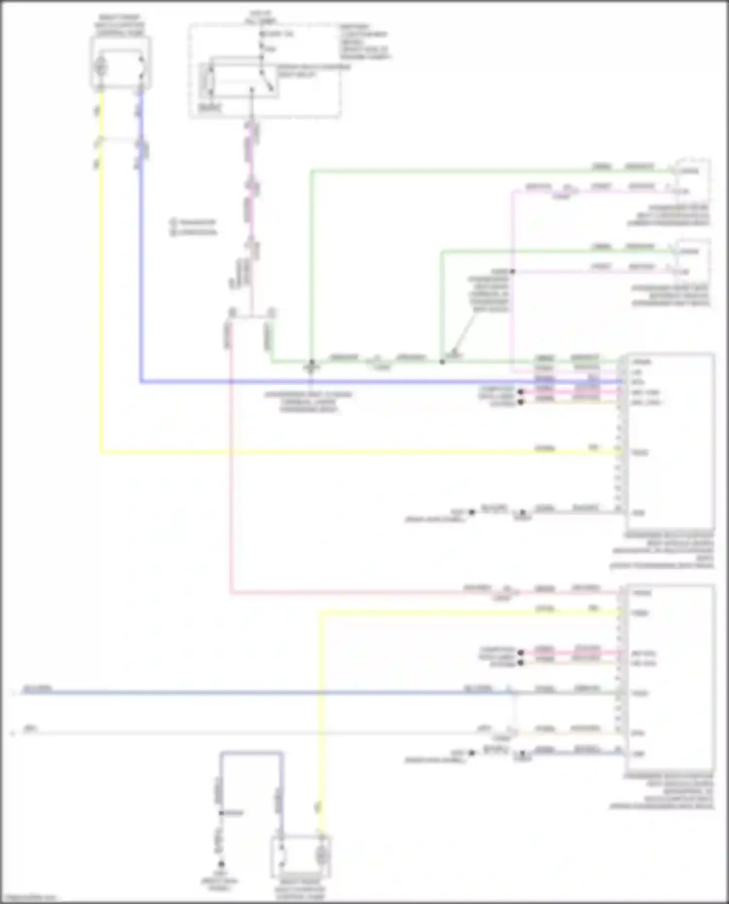 Wiring diagram wht/org for Ford Expedition IV facelift (2022-2024) (50 of 63)