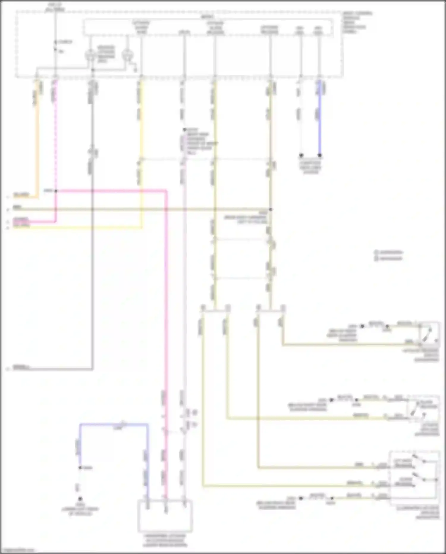 Wiring diagram yel/org for Ford Expedition IV facelift (2022-2024) (50 of 76)