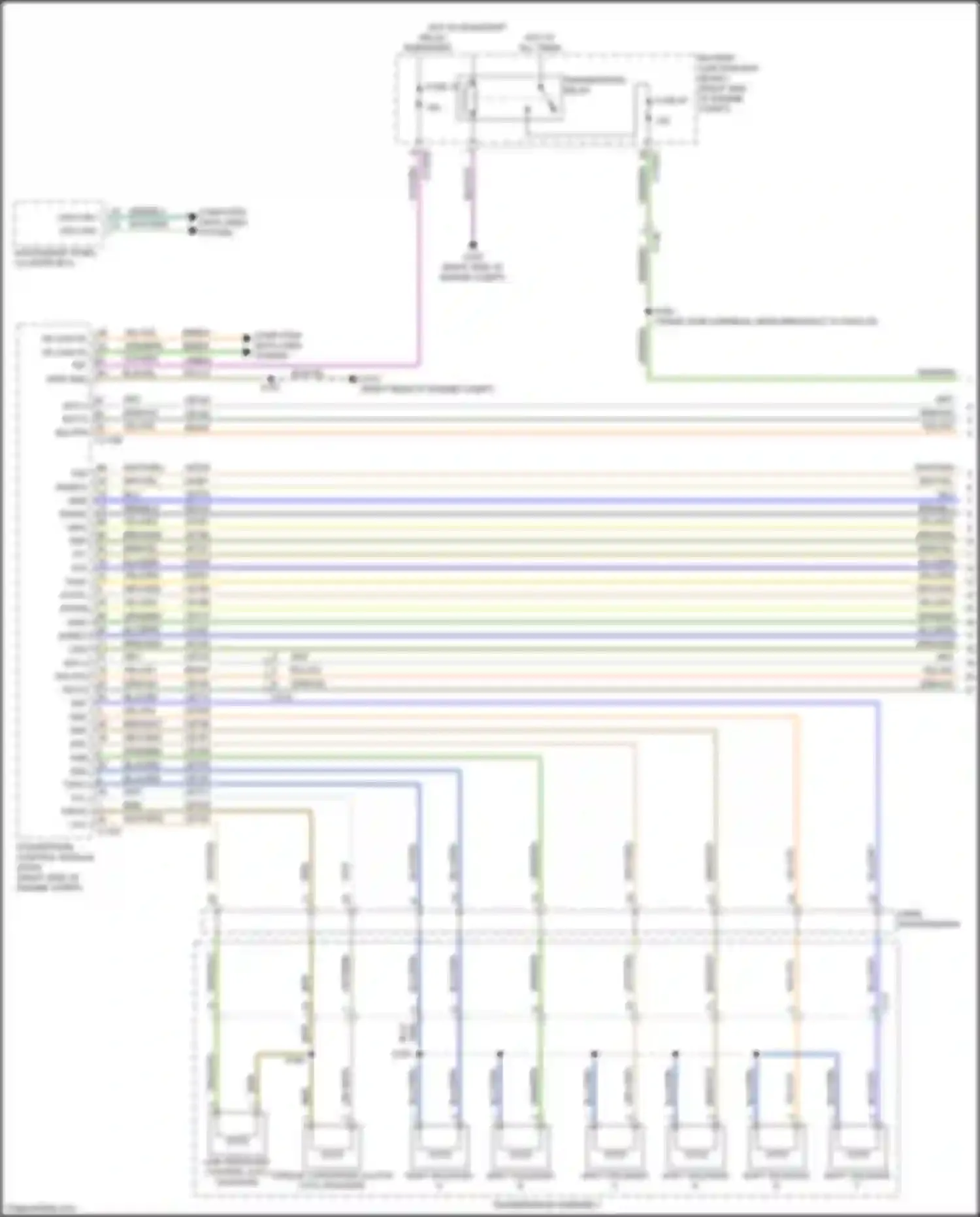 Wiring diagram yel/org for Ford Expedition IV facelift (2022-2024) (31 of 76)