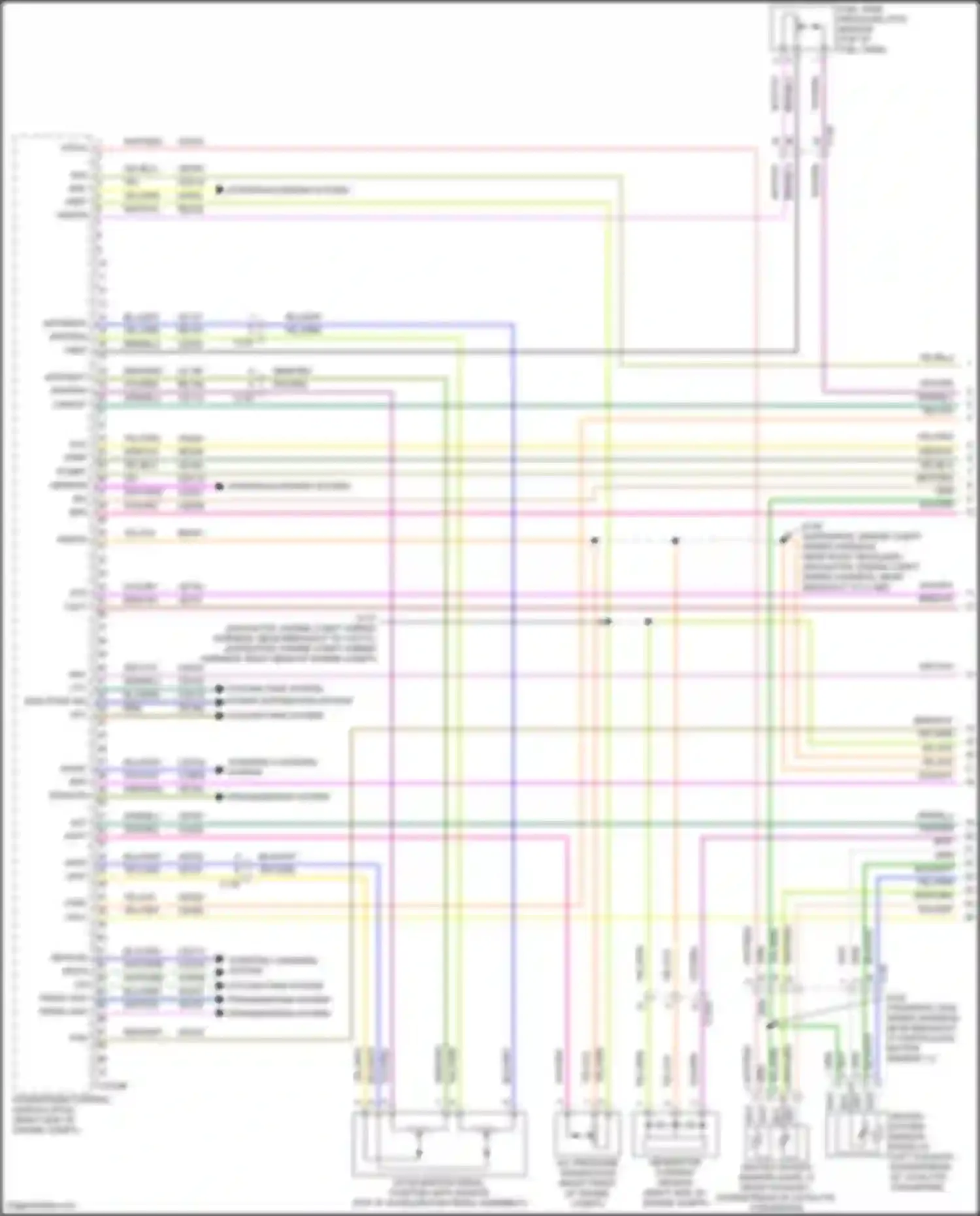 Expedition Ford IV (2017-2022): Wiring diagram engine performance 3.5l turbo (1 of 7)
