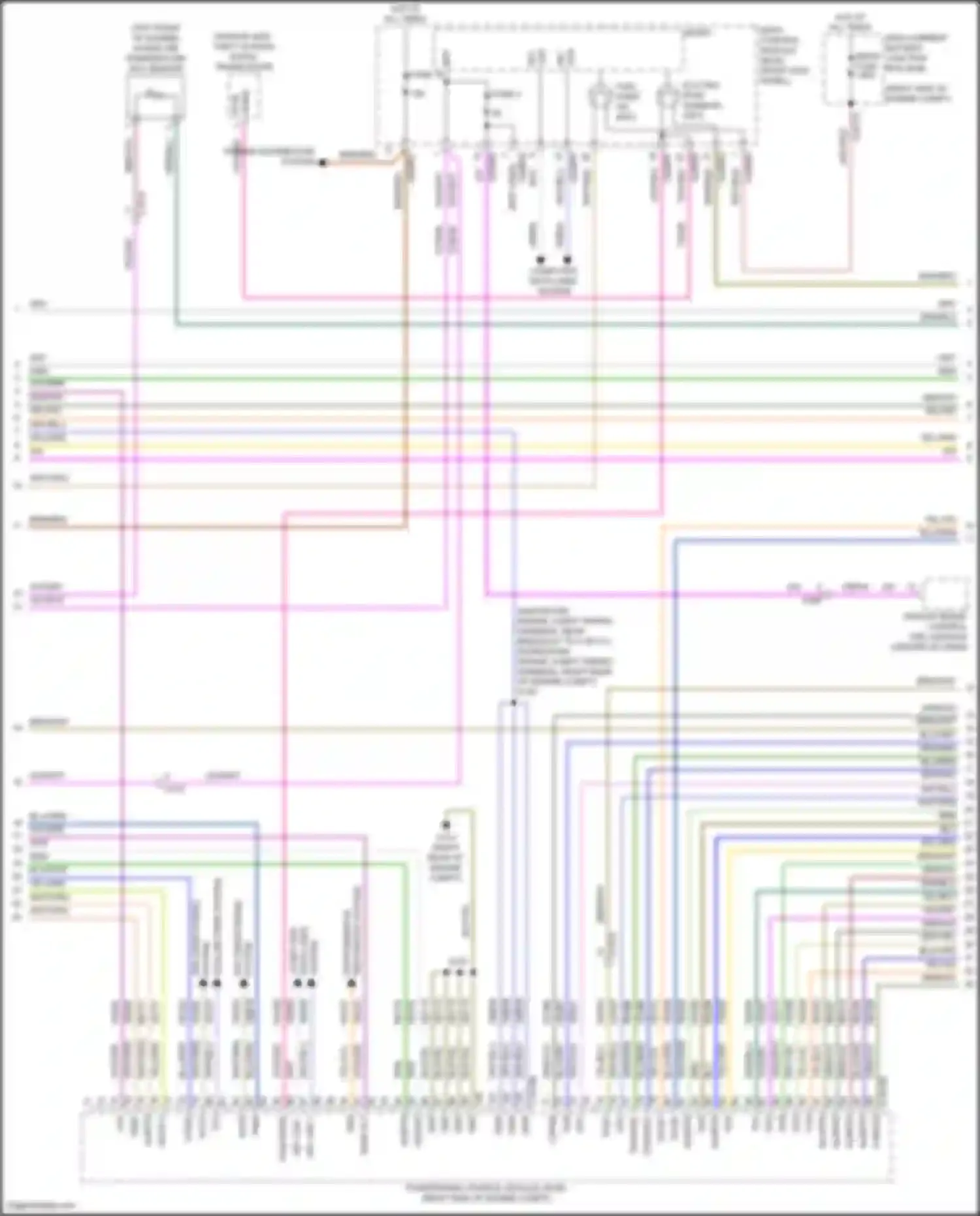 Expedition Ford IV (2017-2022): Wiring diagram engine performance 3.5l turbo (3 of 7)