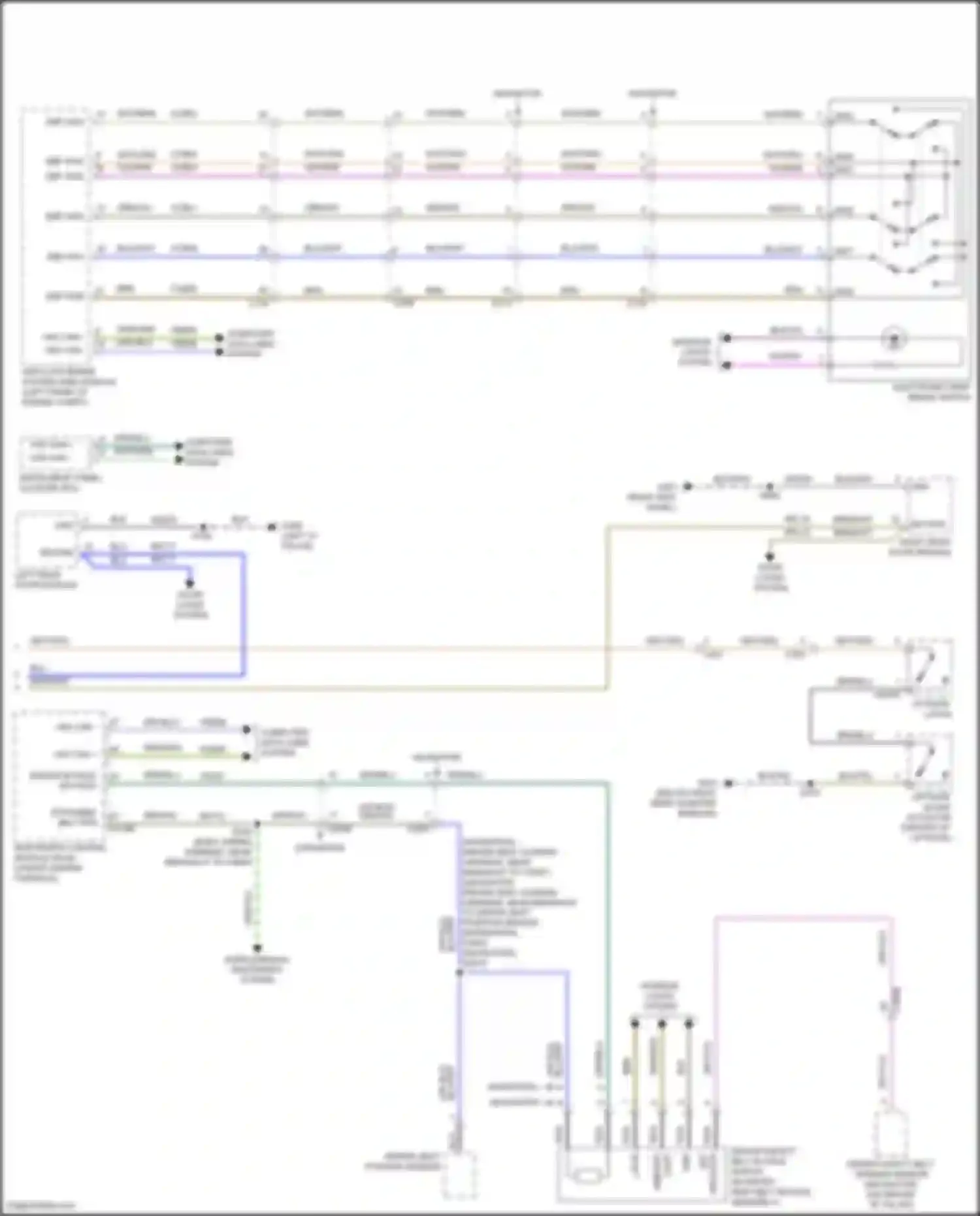 Expedition Ford IV (2017-2022): Chime circuit (2 of 2)