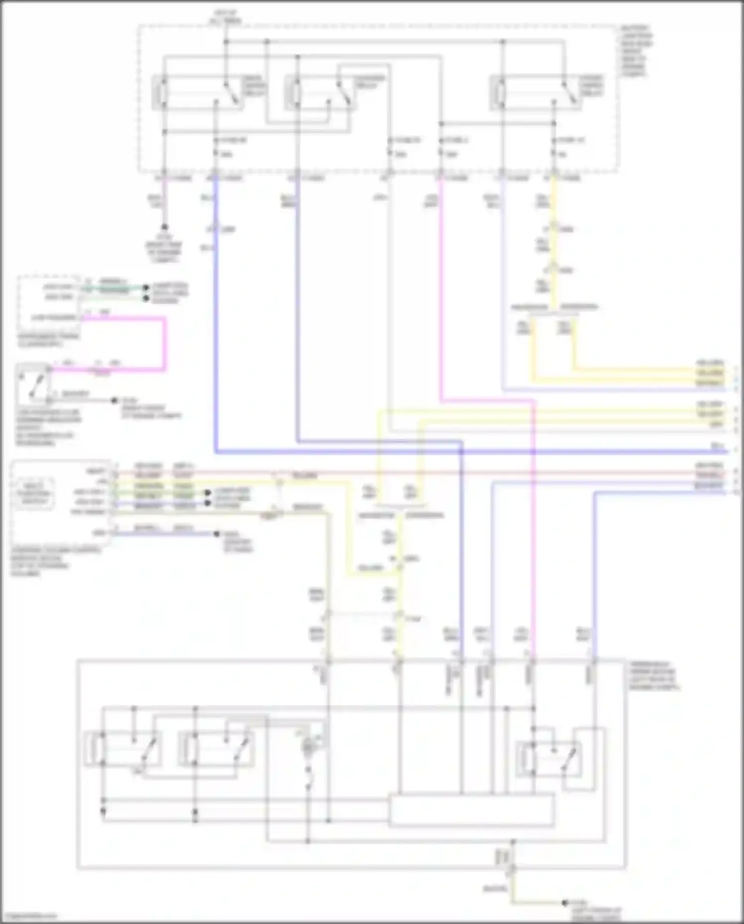 Expedition Ford IV (2017-2022): Wiper/washer circuit (1 of 2)