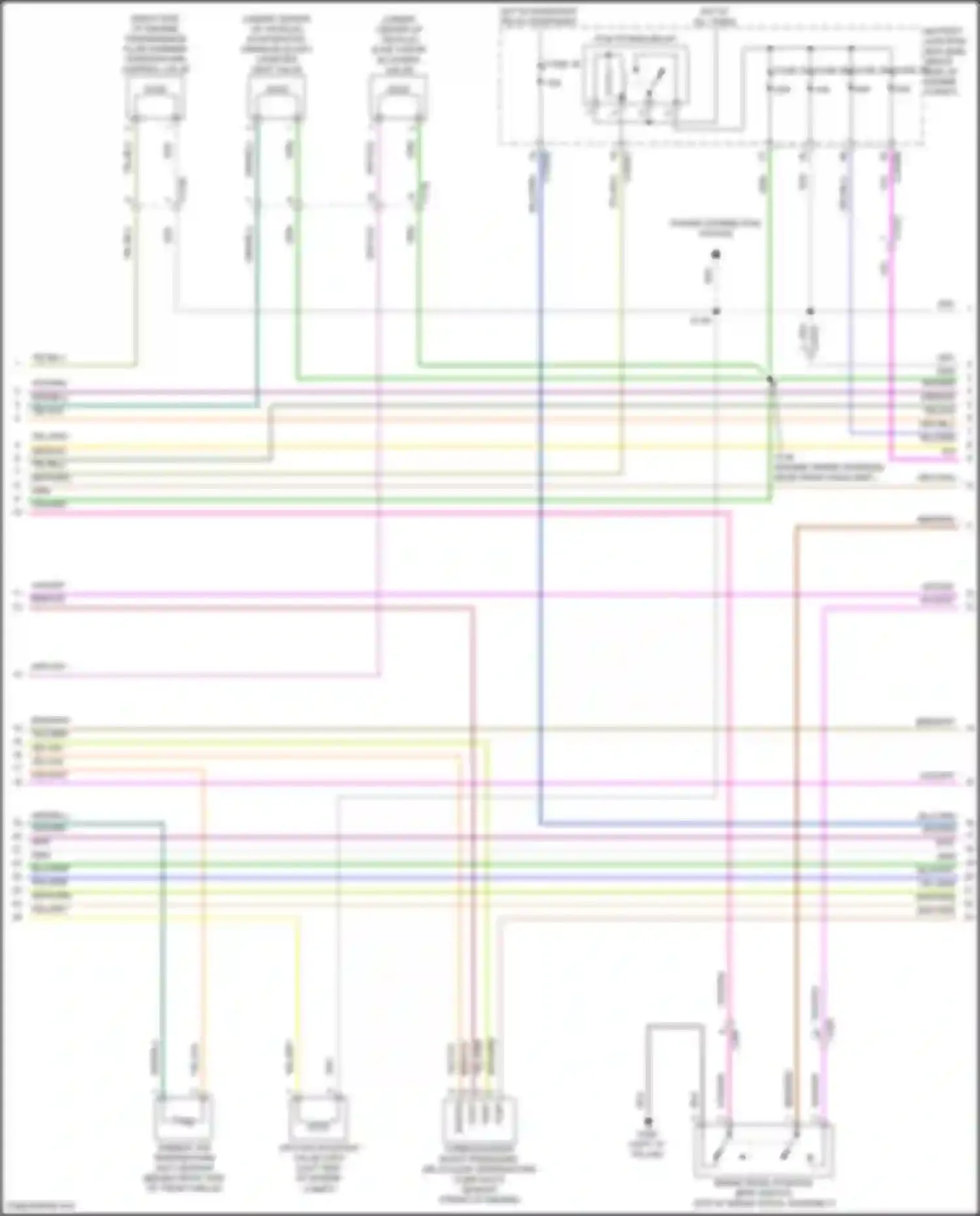 Wiring diagram fuse 38 for Ford Expedition IV (2017-2022) (5 of 5)
