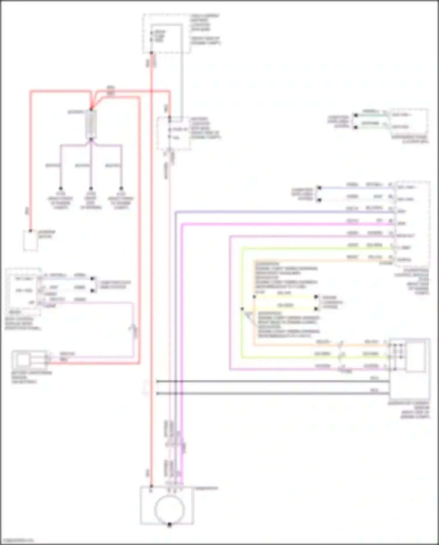 Wiring diagram generator current sensor for Ford Expedition IV (2017-2022) (1 of 3)