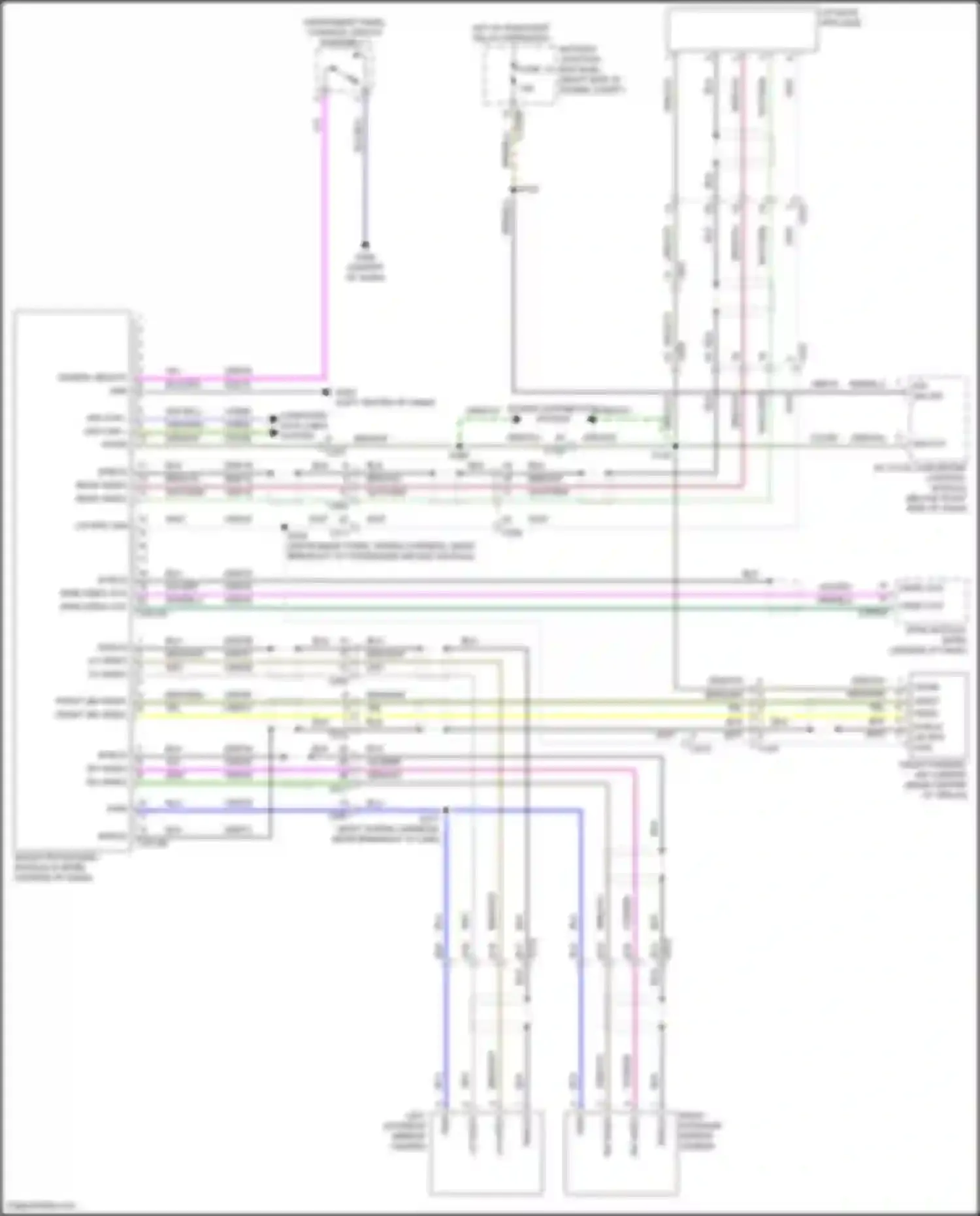 Wiring diagram grn/org for Ford Expedition IV (2017-2022) (41 of 71)
