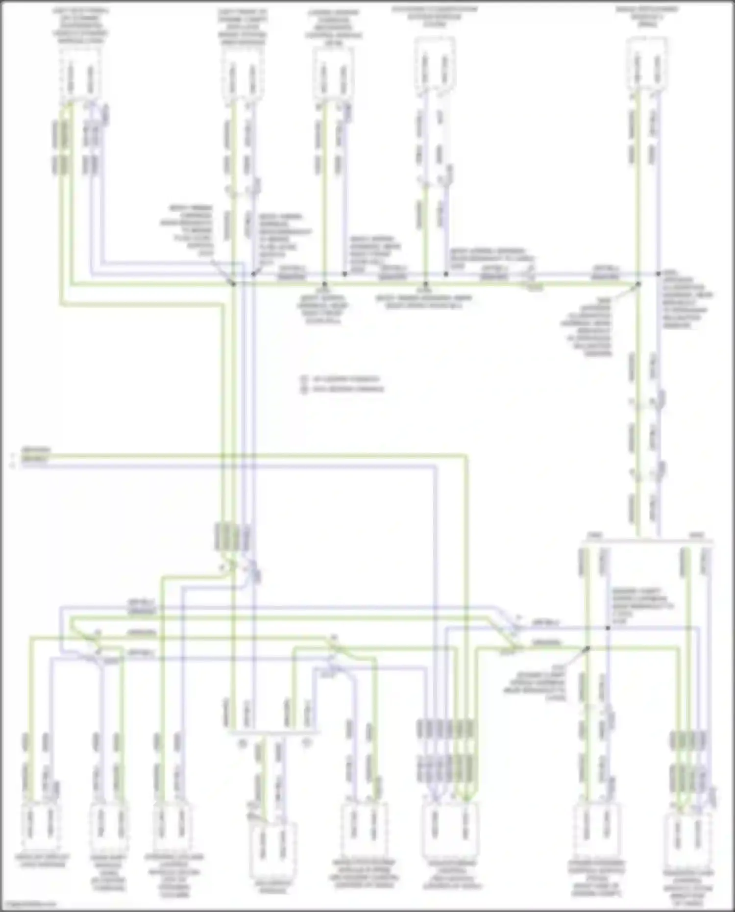 Wiring diagram right end of dash) for Ford Expedition IV (2017-2022) (2 of 2)
