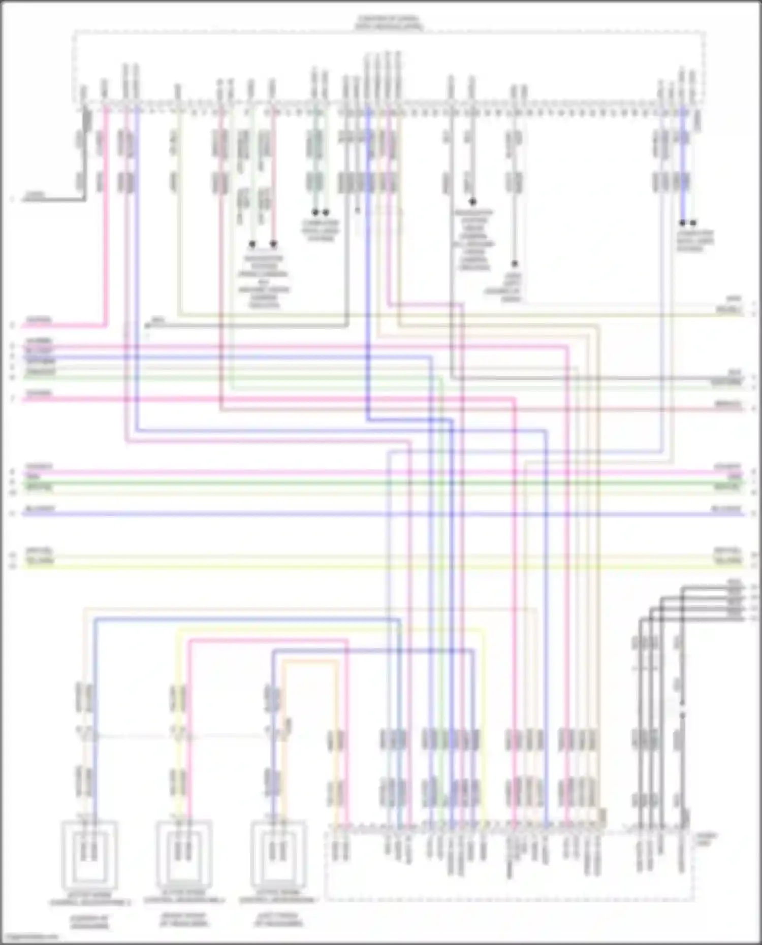Wiring diagram stereo out r + for Ford Expedition IV (2017-2022) (2 of 8)