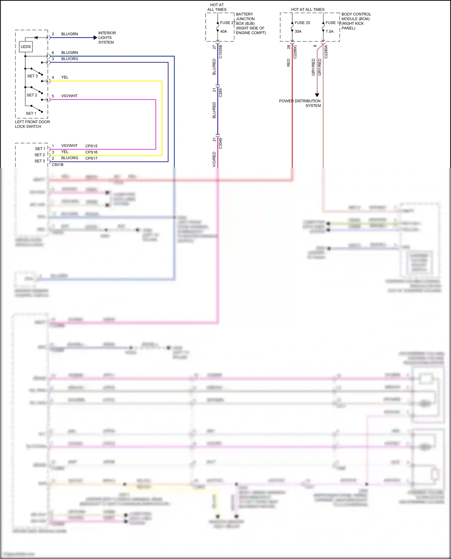 Ford Expedition IV (2017-2022) vio/org wiring diagram  (29 of 86)