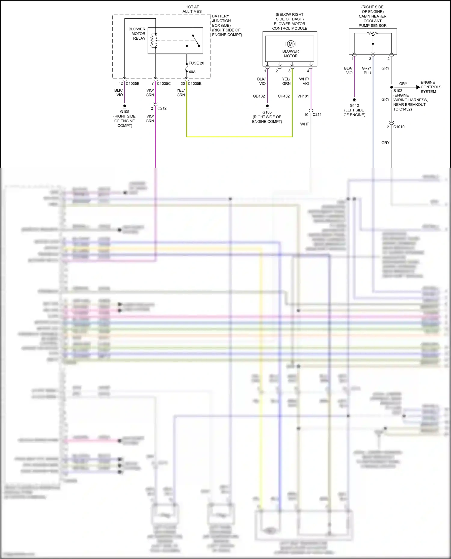 Ford Expedition IV (2017-2022) vio/org wiring diagram  (31 of 86)