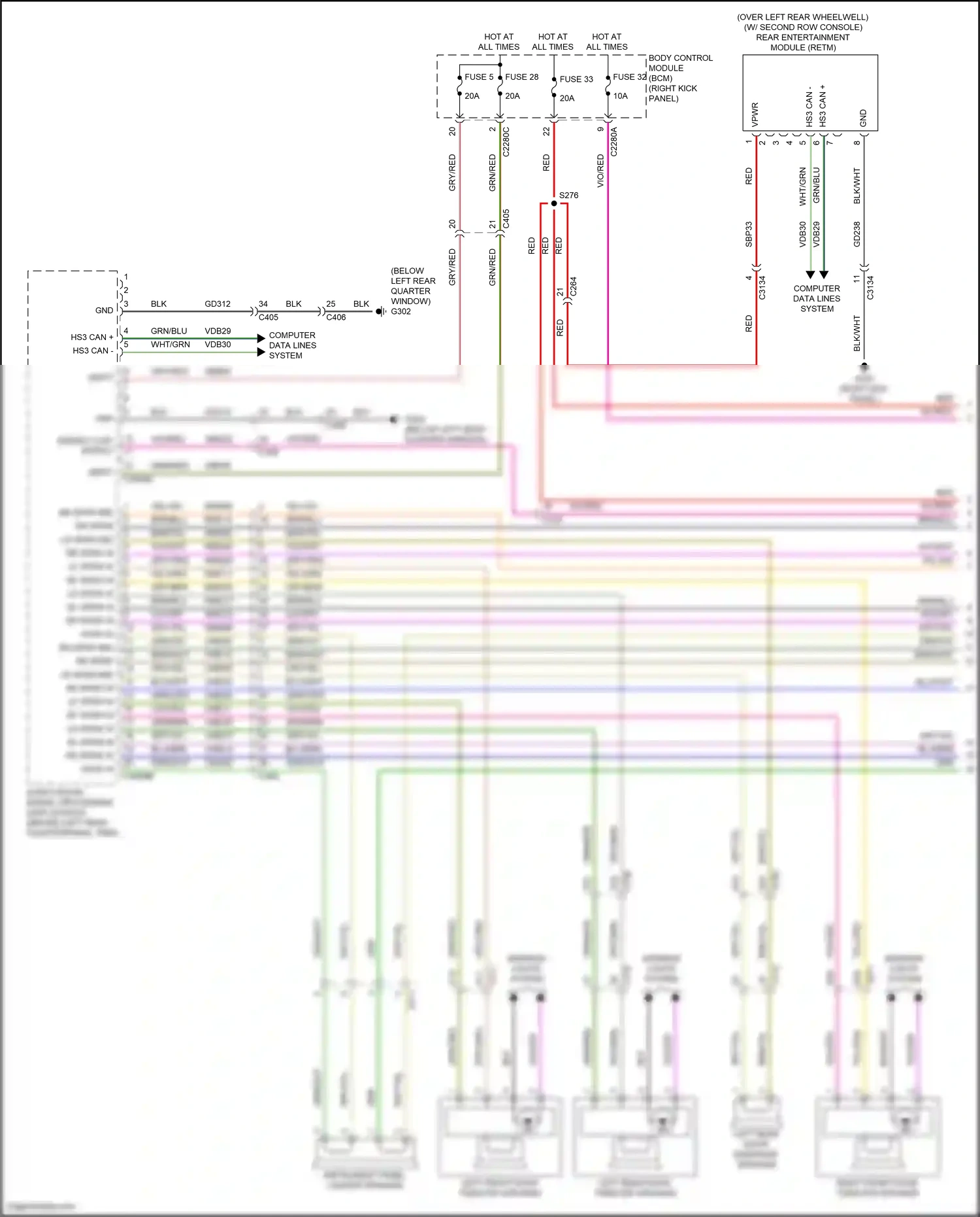 Ford Expedition IV (2017-2022) vio/org wiring diagram  (43 of 86)