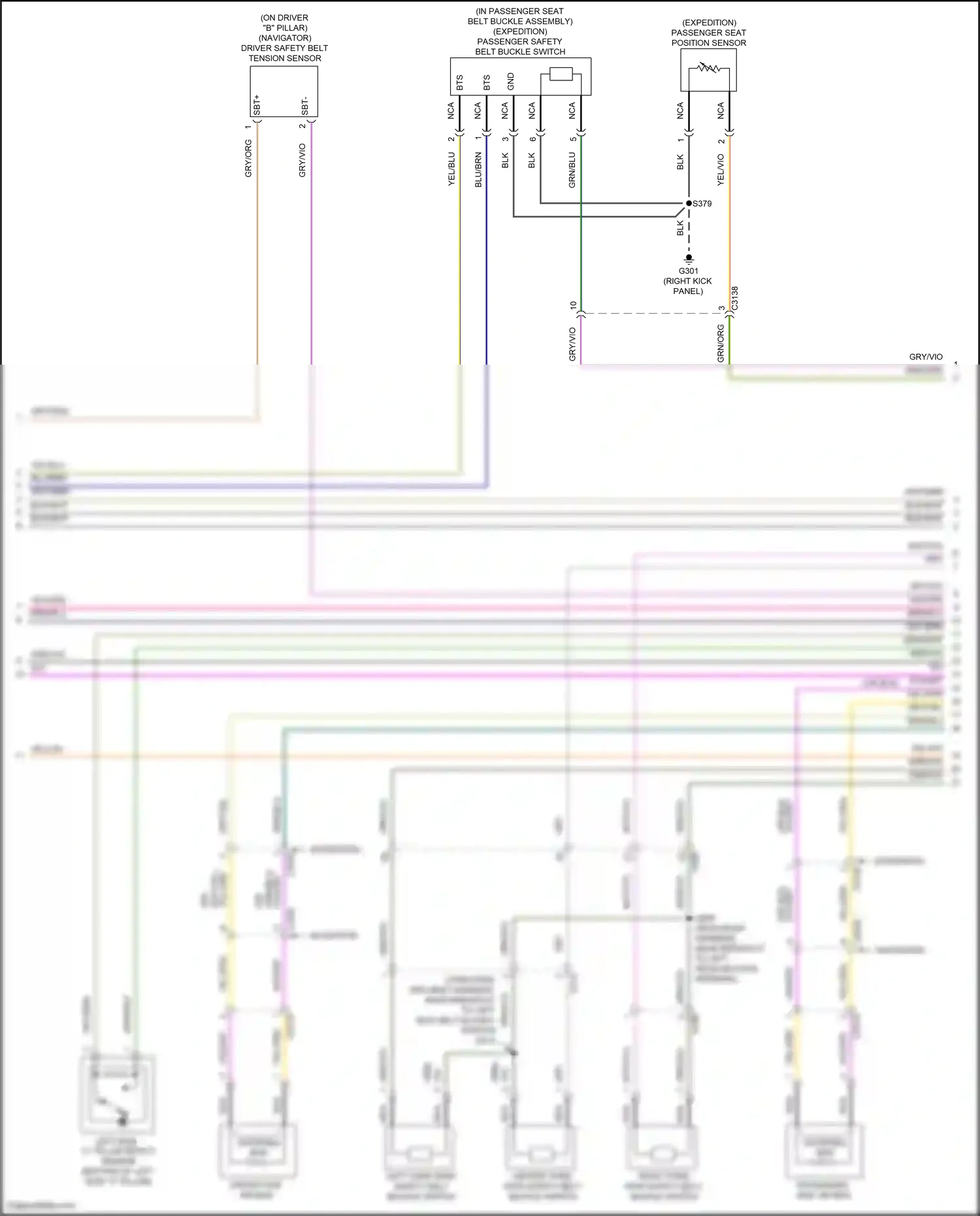 Ford Expedition IV (2017-2022) vio/org wiring diagram  (68 of 86)