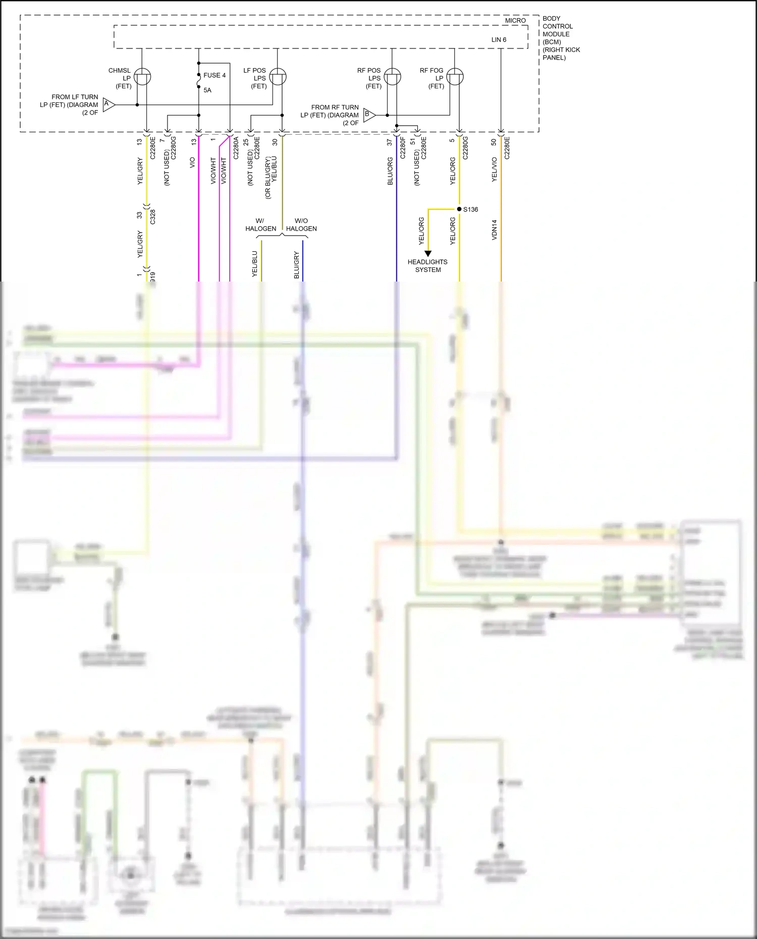 Ford Expedition IV (2017-2022) vio/org wiring diagram  (63 of 86)
