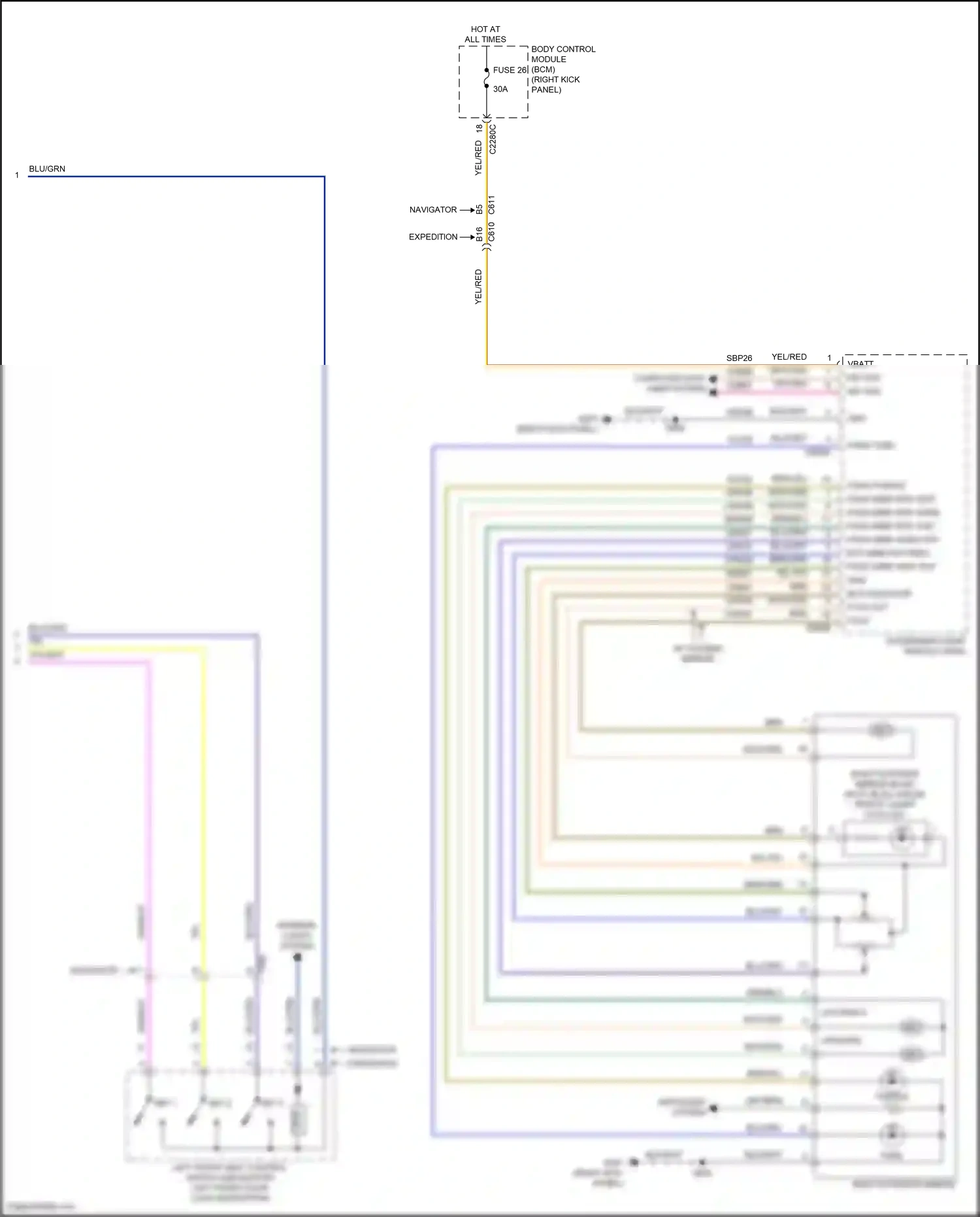 Ford Expedition IV (2017-2022) vio/org wiring diagram  (17 of 86)