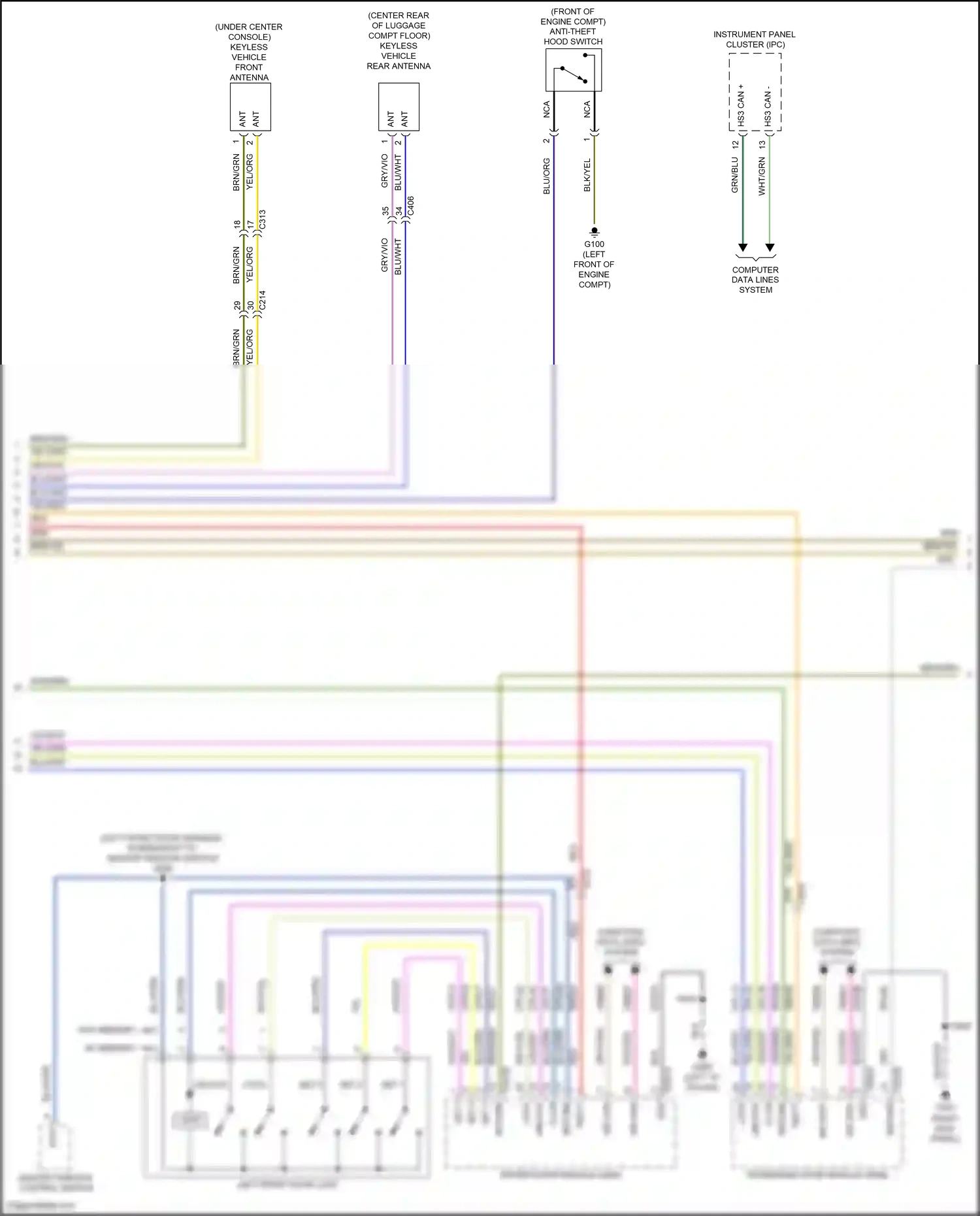 Ford Expedition IV (2017-2022) vio/org wiring diagram  (6 of 86)